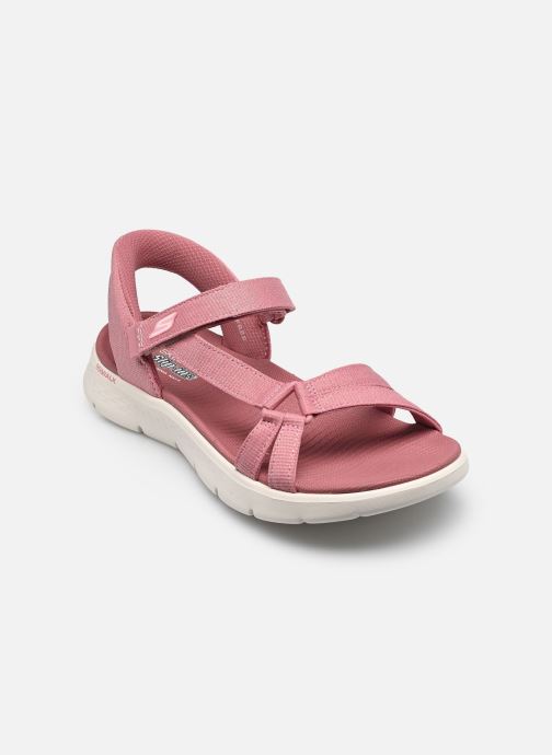 Skechers Sandalen SLIP-INS Go Walk Flex Sandal - Illumin damen rosa