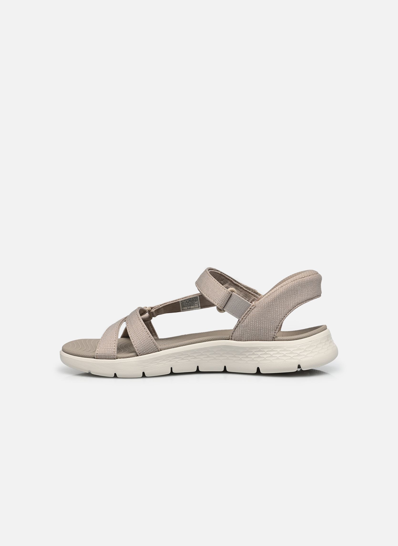 Sandales SLIP-INS Go Walk Flex Sandal - Illumin femme beige Skechers Sandales SLIP-INS Go Walk Flex Sandal - Illumin femme beige TPE