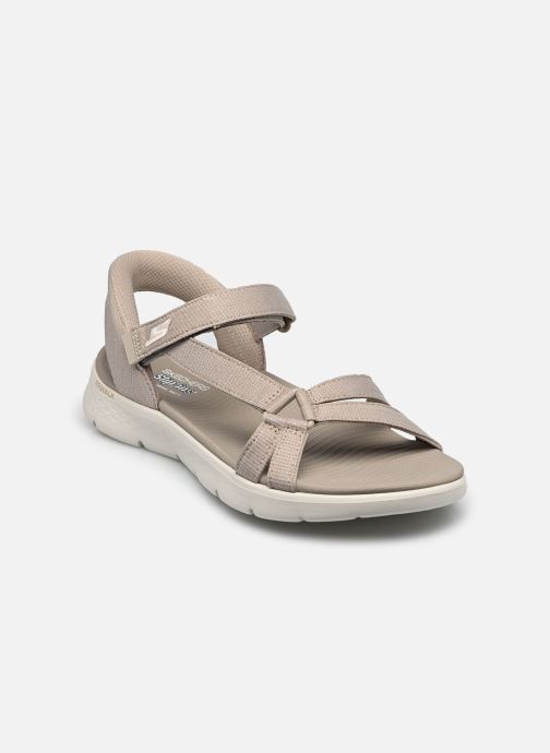 Skechers Sandalen SLIP-INS Go Walk Flex Sandal - Illumin damen beige