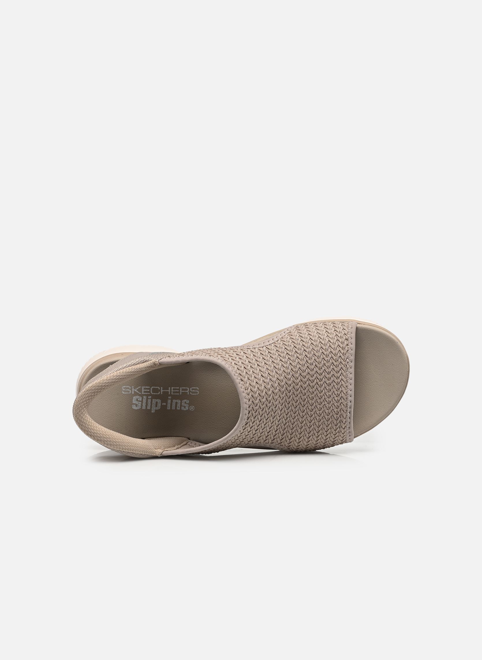 Flache Sandalen SLIP-INS Summits Sandal - Sweetly Evol damen braun Skechers Flache Sandalen SLIP-INS Summits Sandal - Sweetly Evol damen braun TPE