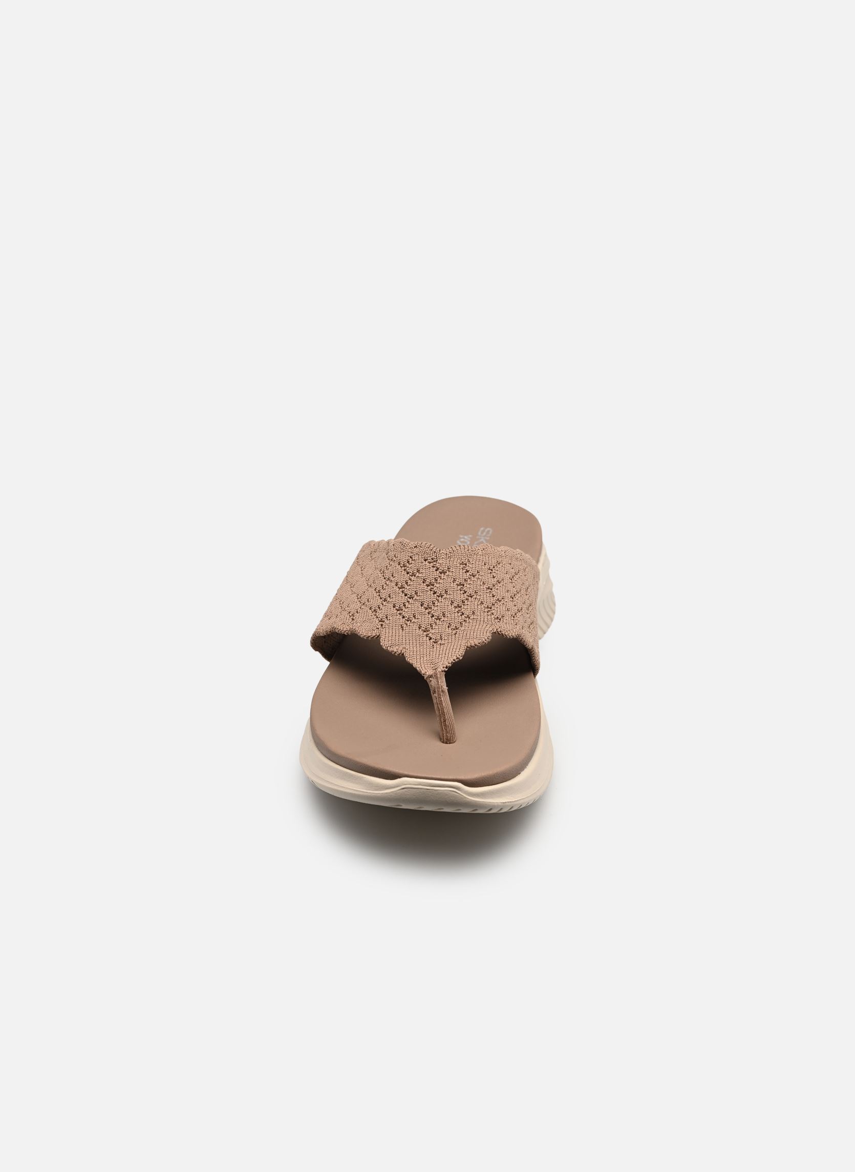 Pantoletten und Clogs Ultra Flex 3.0 Sandal-Rhythm Waves damen braun Skechers Pantoletten und Clogs Ultra Flex 3.0 Sandal-Rhythm Waves damen braun MOC