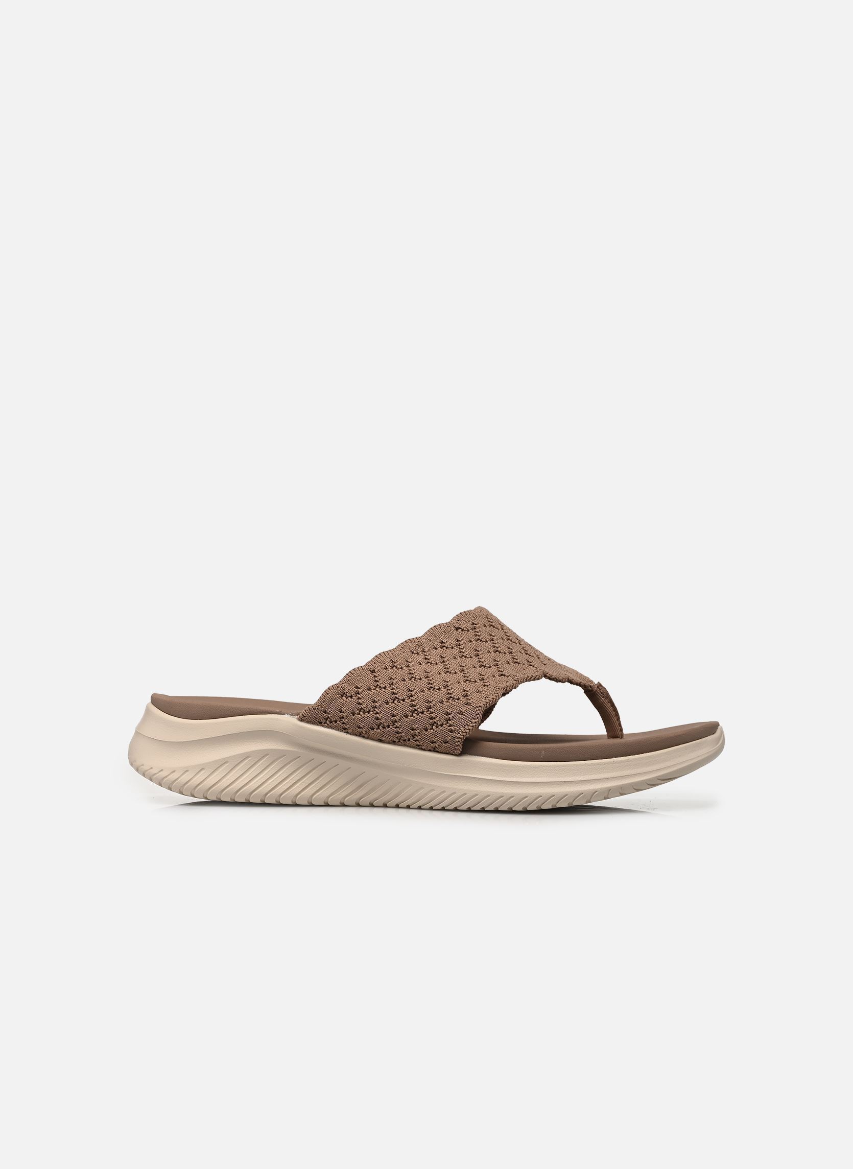 Pantoletten und Clogs Ultra Flex 3.0 Sandal-Rhythm Waves damen braun Skechers Pantoletten und Clogs Ultra Flex 3.0 Sandal-Rhythm Waves damen braun MOC
