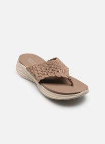 Pantoletten und Clogs Ultra Flex 3.0 Sandal-Rhythm Waves damen braun Skechers Pantoletten und Clogs Ultra Flex 3.0 Sandal-Rhythm Waves damen braun MOC