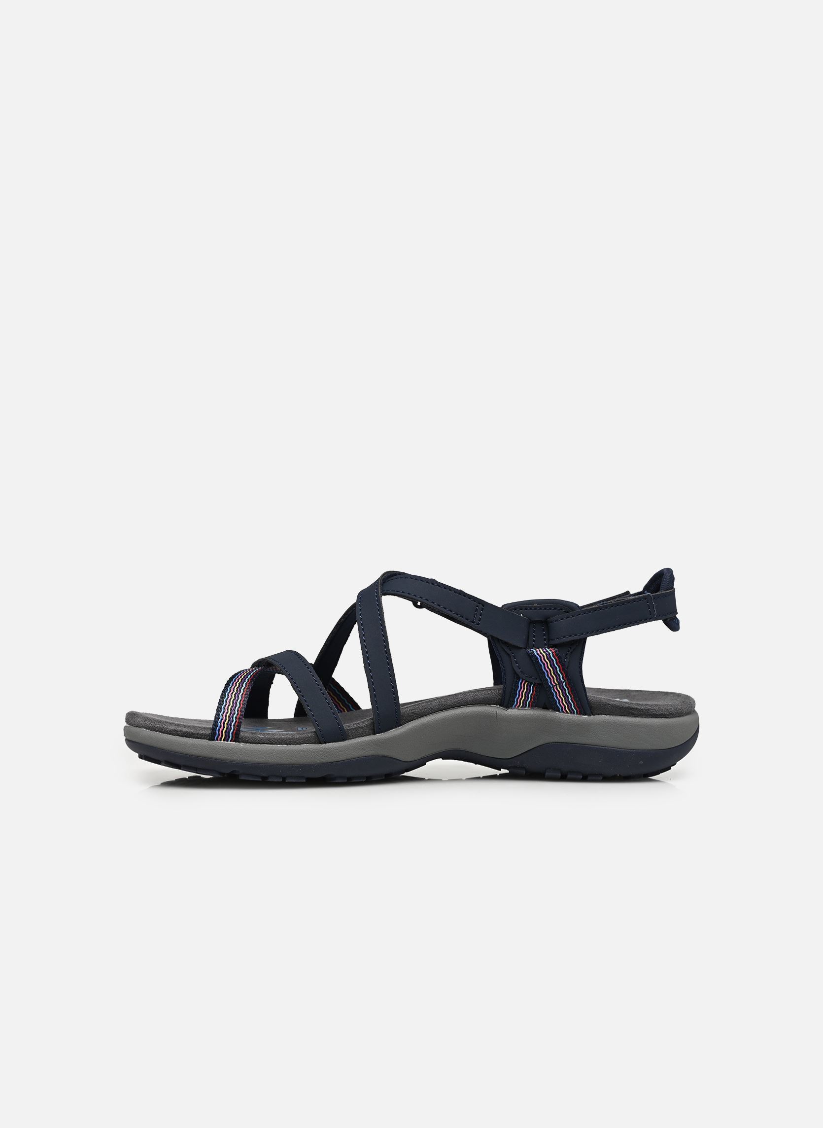 Sandales plates Reggae Slim - Sun Array femme bleu Skechers Sandales plates Reggae Slim - Sun Array femme bleu NVY