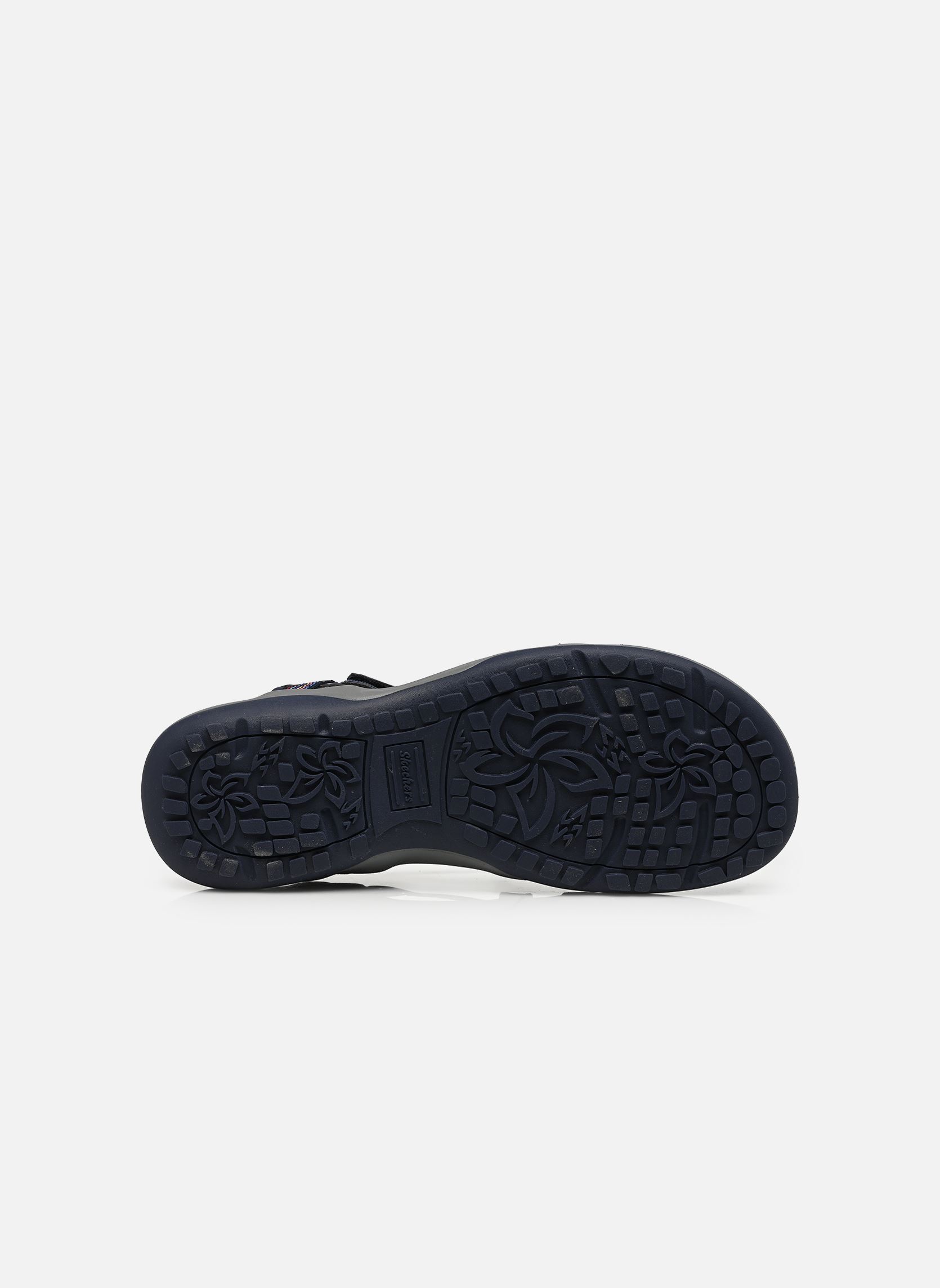 Sandales plates Reggae Slim - Sun Array femme bleu Skechers Sandales plates Reggae Slim - Sun Array femme bleu NVY
