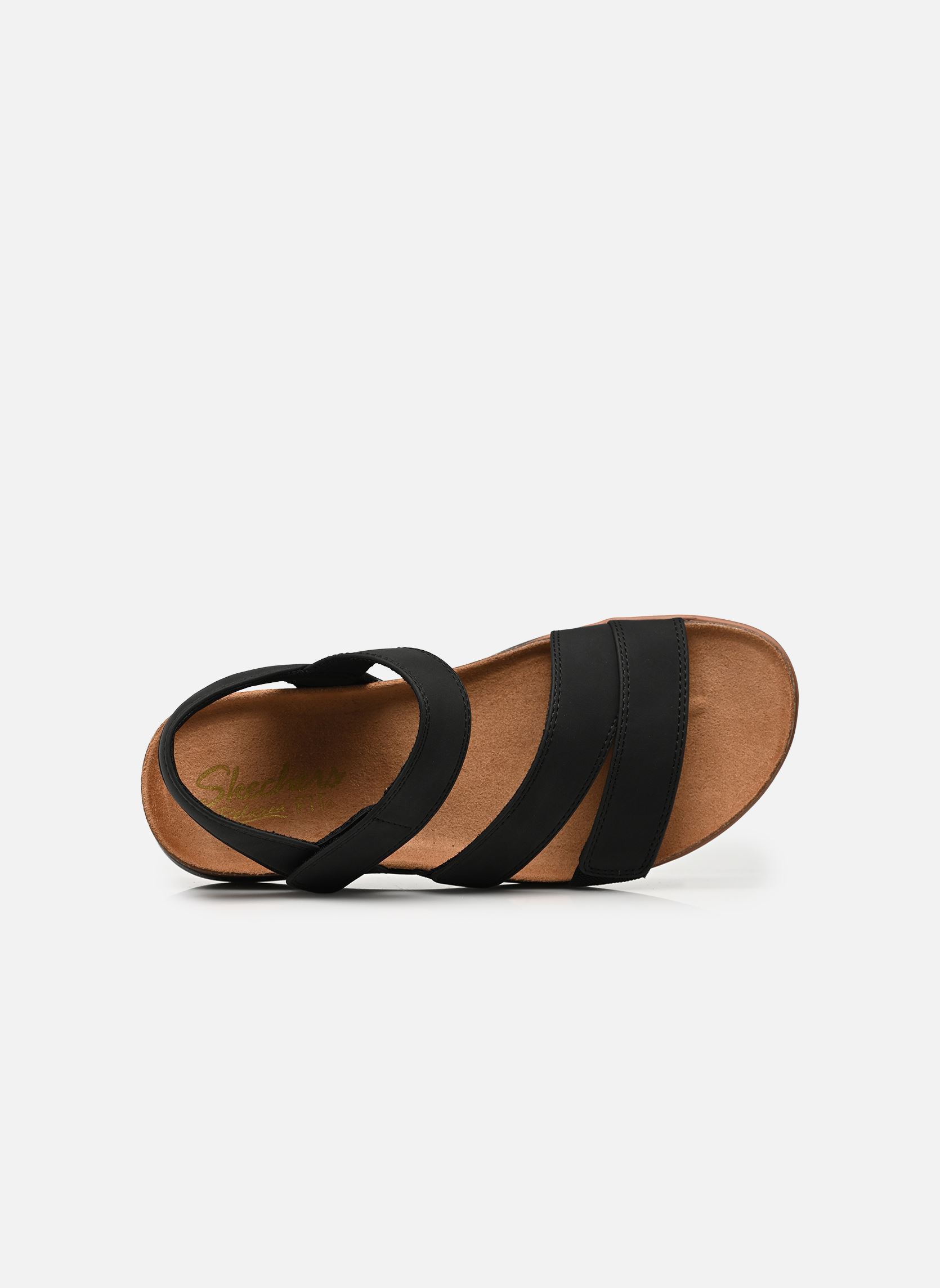 Flache Sandalen Lifted Comfort damen schwarz Skechers Flache Sandalen Lifted Comfort damen schwarz Blk