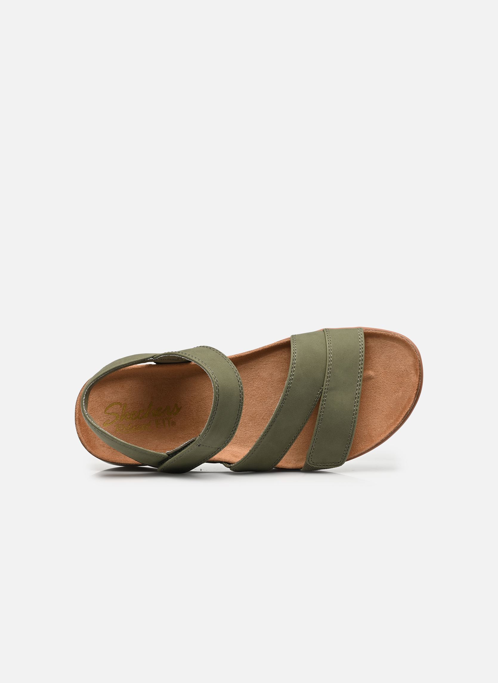 Flache Sandalen Lifted Comfort damen grün Skechers Flache Sandalen Lifted Comfort damen grün OLV