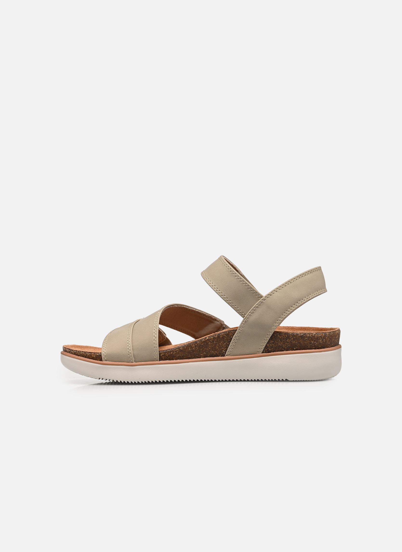 Flache Sandalen Lifted Comfort damen beige Skechers Flache Sandalen Lifted Comfort damen beige TPE