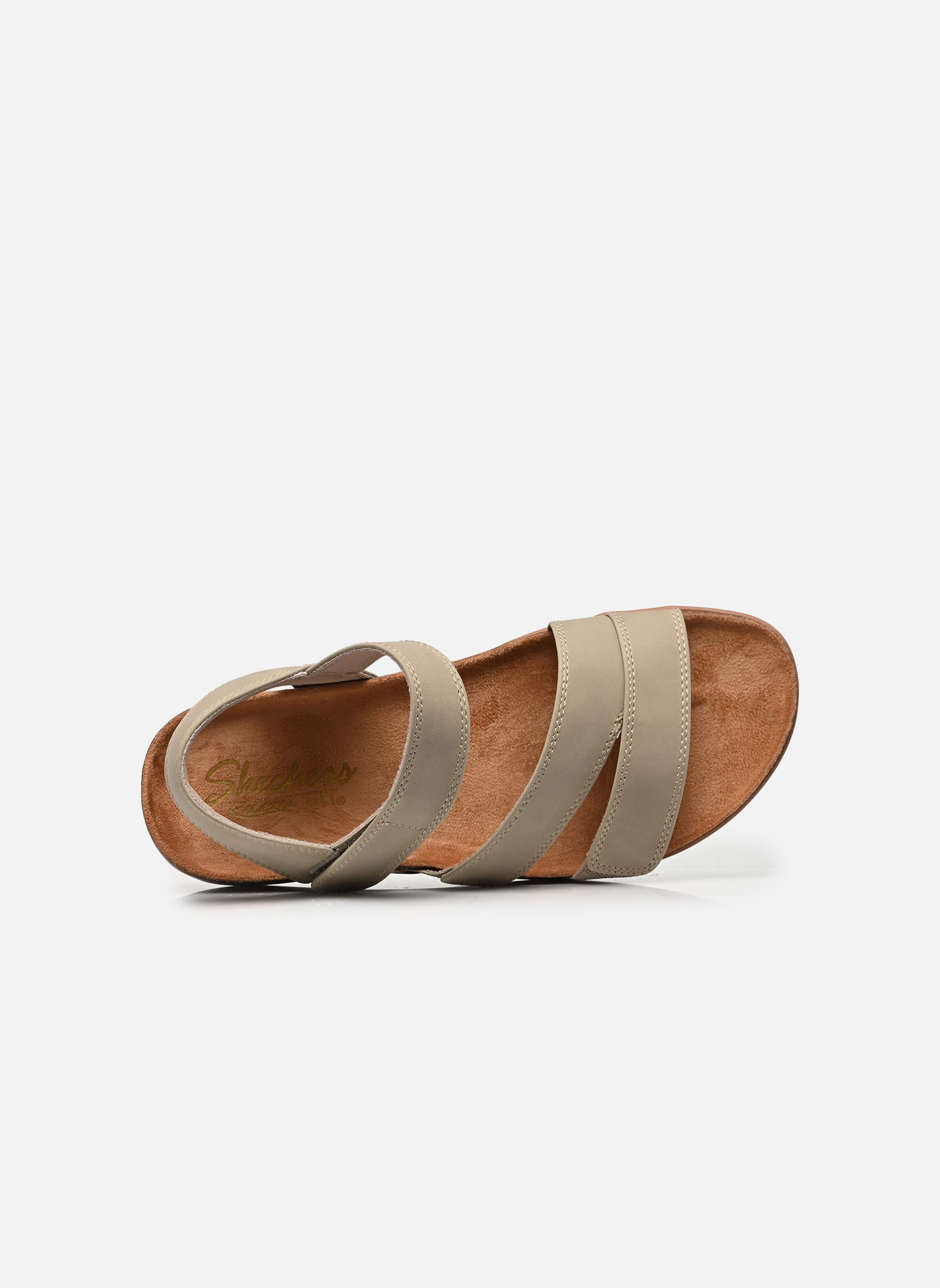 Flache Sandalen Lifted Comfort damen beige Skechers Flache Sandalen Lifted Comfort damen beige TPE