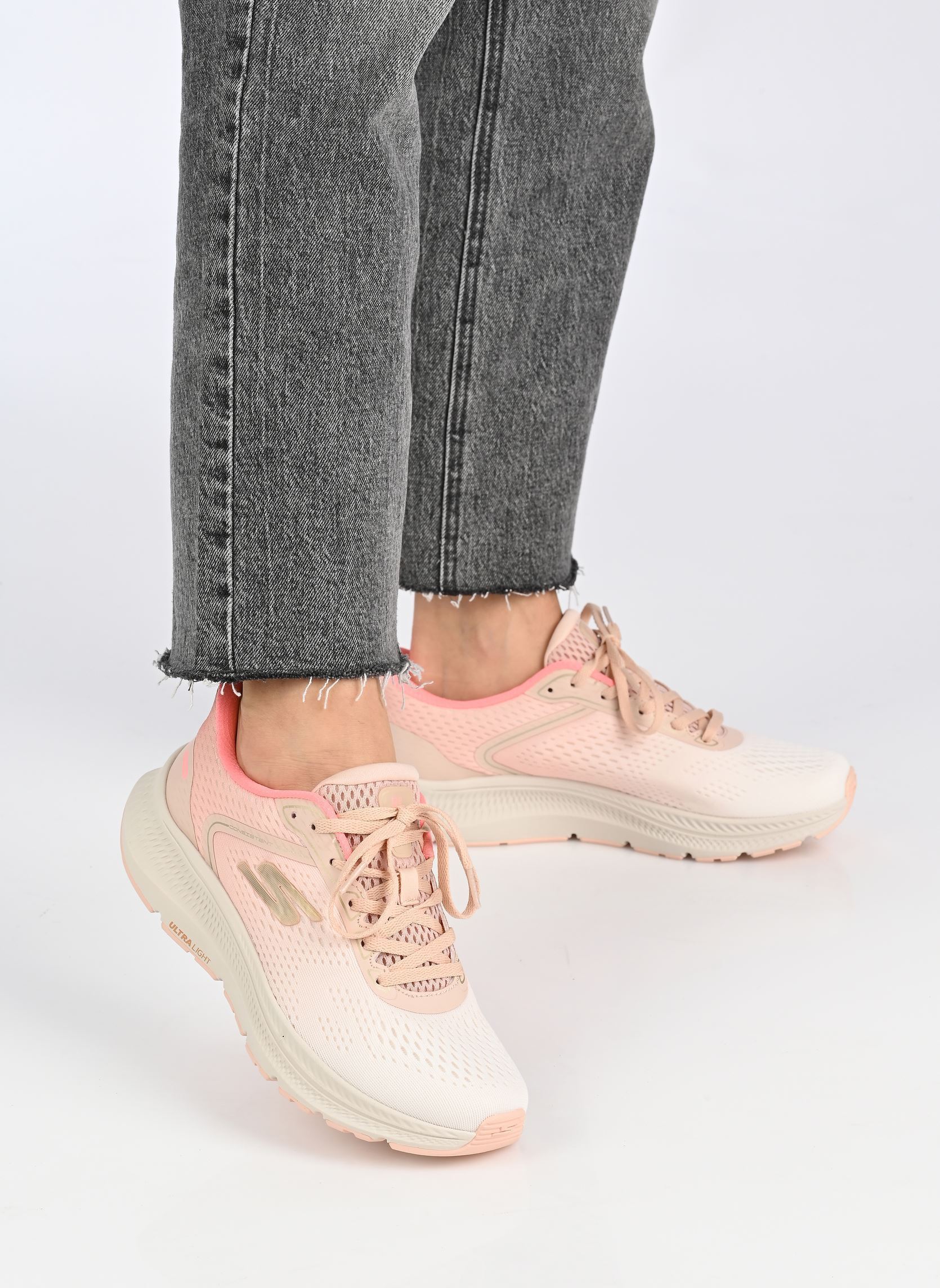 Sneaker SLIP-INS Go Run Consistent 2.0 - Maywo damen beige Skechers Sneaker SLIP-INS Go Run Consistent 2.0 - Maywo damen beige PNK