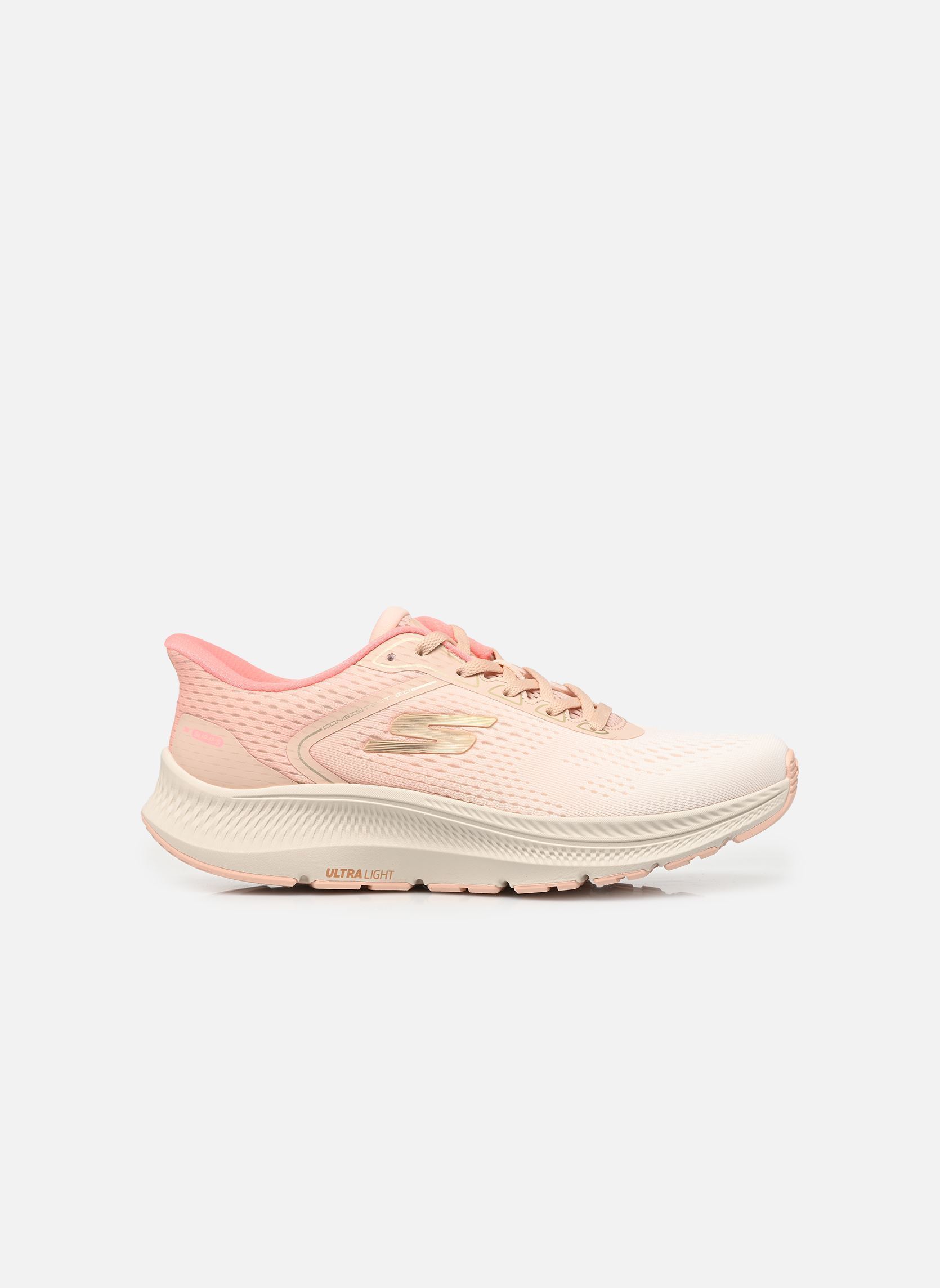 Sneaker SLIP-INS Go Run Consistent 2.0 - Maywo damen beige Skechers Sneaker SLIP-INS Go Run Consistent 2.0 - Maywo damen beige PNK