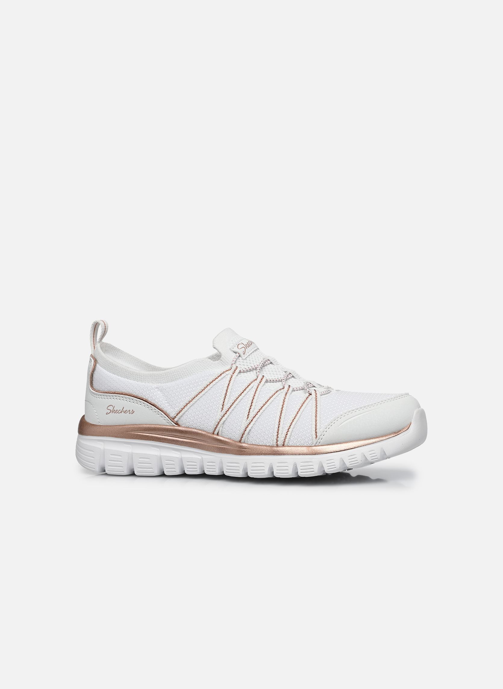 Niedrige Sneaker Graceful - Purecrush damen weiß Skechers Niedrige Sneaker Graceful - Purecrush damen weiß WTRG