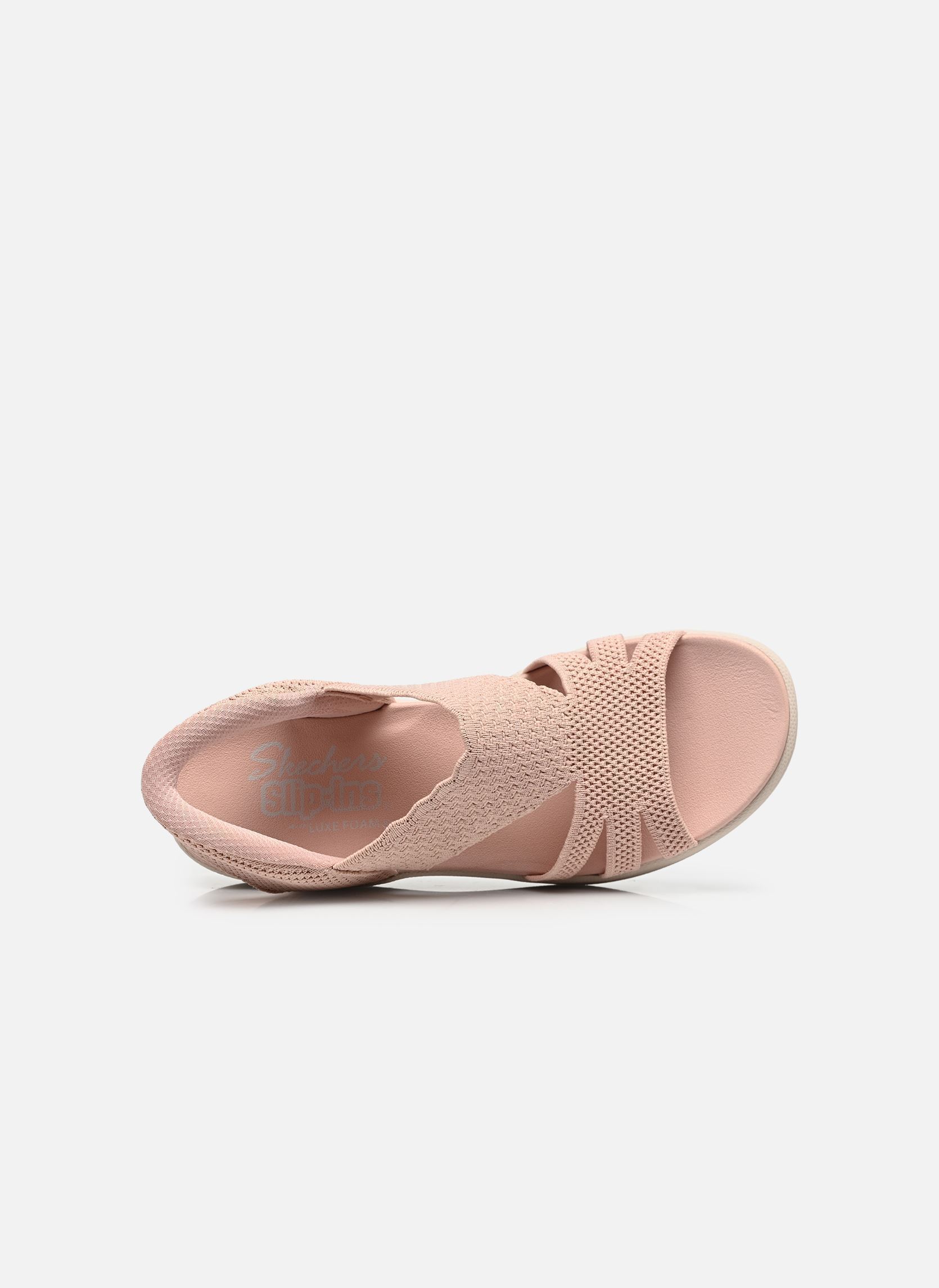 Sandales compensées et plateformes SLIP-INS Parallel Lite - Summer Invite femme rose Skechers Sandales compensées et plateformes SLIP-INS Parallel Lite - Summer Invite femme rose BLSH