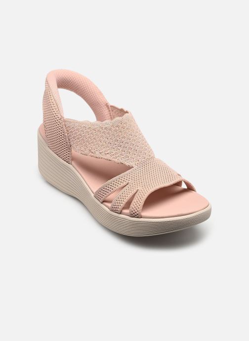 Skechers Sandalen met sleehak en plateau SLIP-INS Parallel Lite - Summer Invite dames roze
