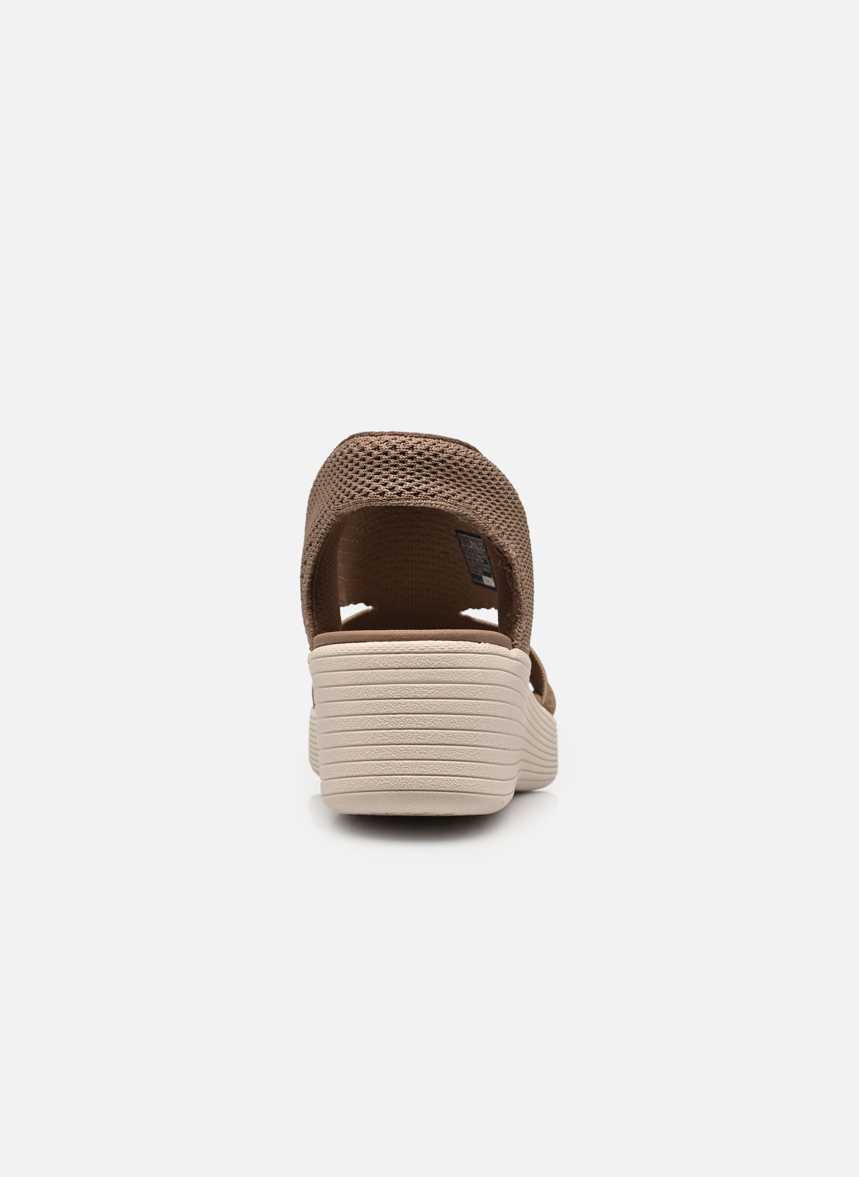 Keil- und Plateausandalen SLIP-INS Parallel Lite - Summer Invite damen braun Skechers Keil- und Plateausandalen SLIP-INS Parallel Lite - Summer Invite damen braun MOC