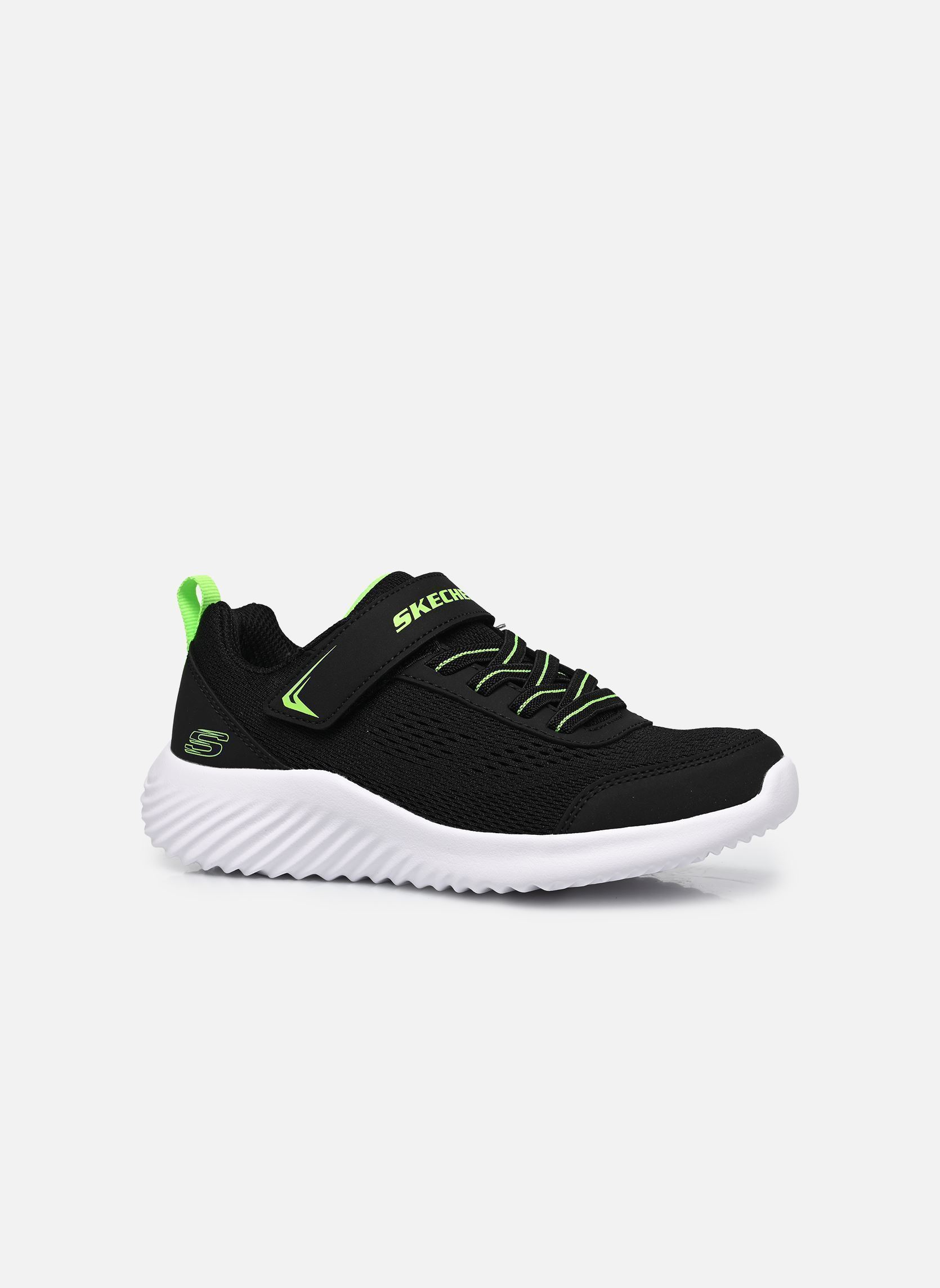 Baskets Bounder - Quantarun garçon noir Skechers Baskets Bounder - Quantarun garçon noir BLK