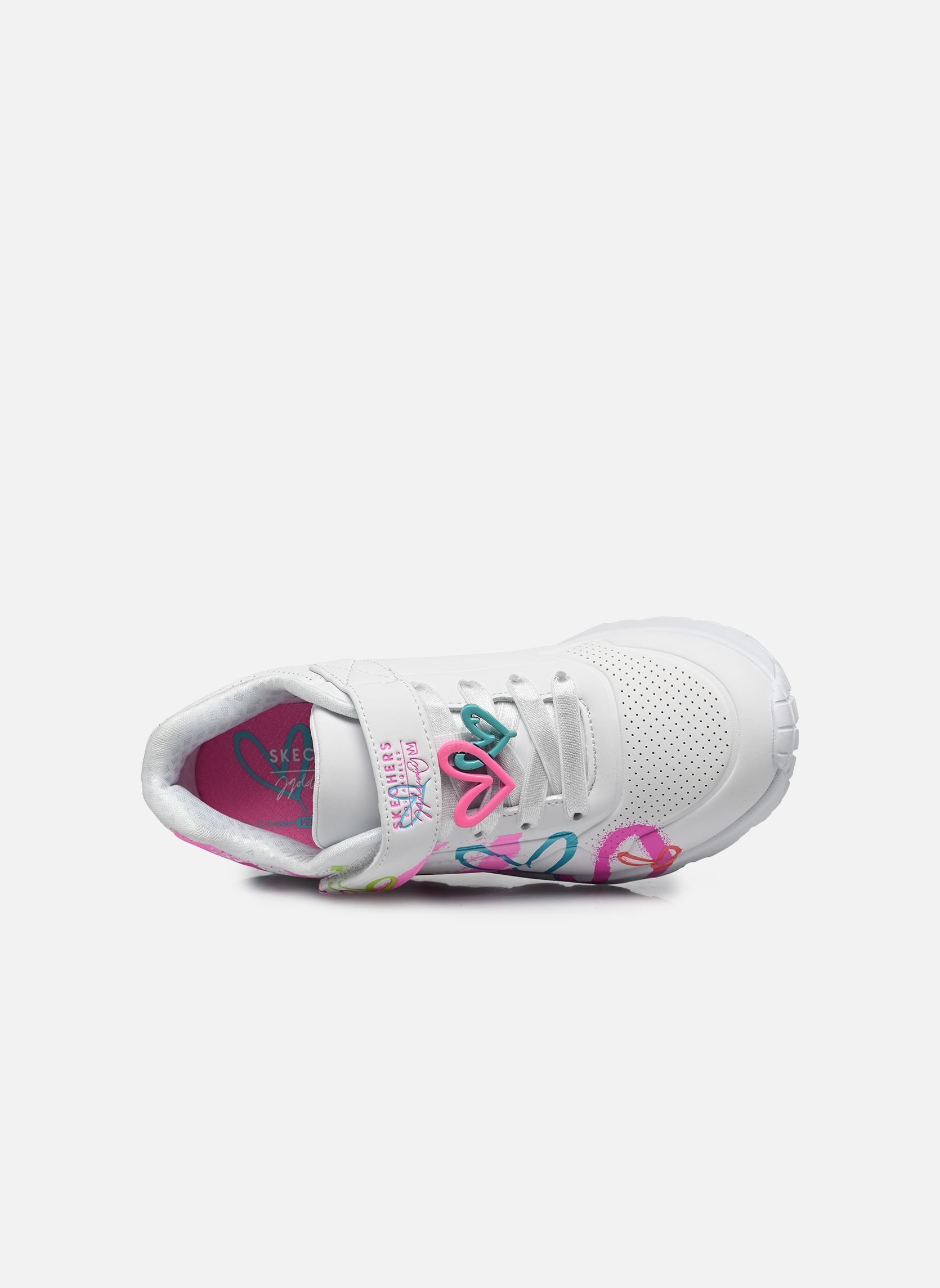 Baskets Uno Lite - Heart Status Goldcrown fille blanc Skechers Baskets Uno Lite - Heart Status Goldcrown fille blanc WMLT