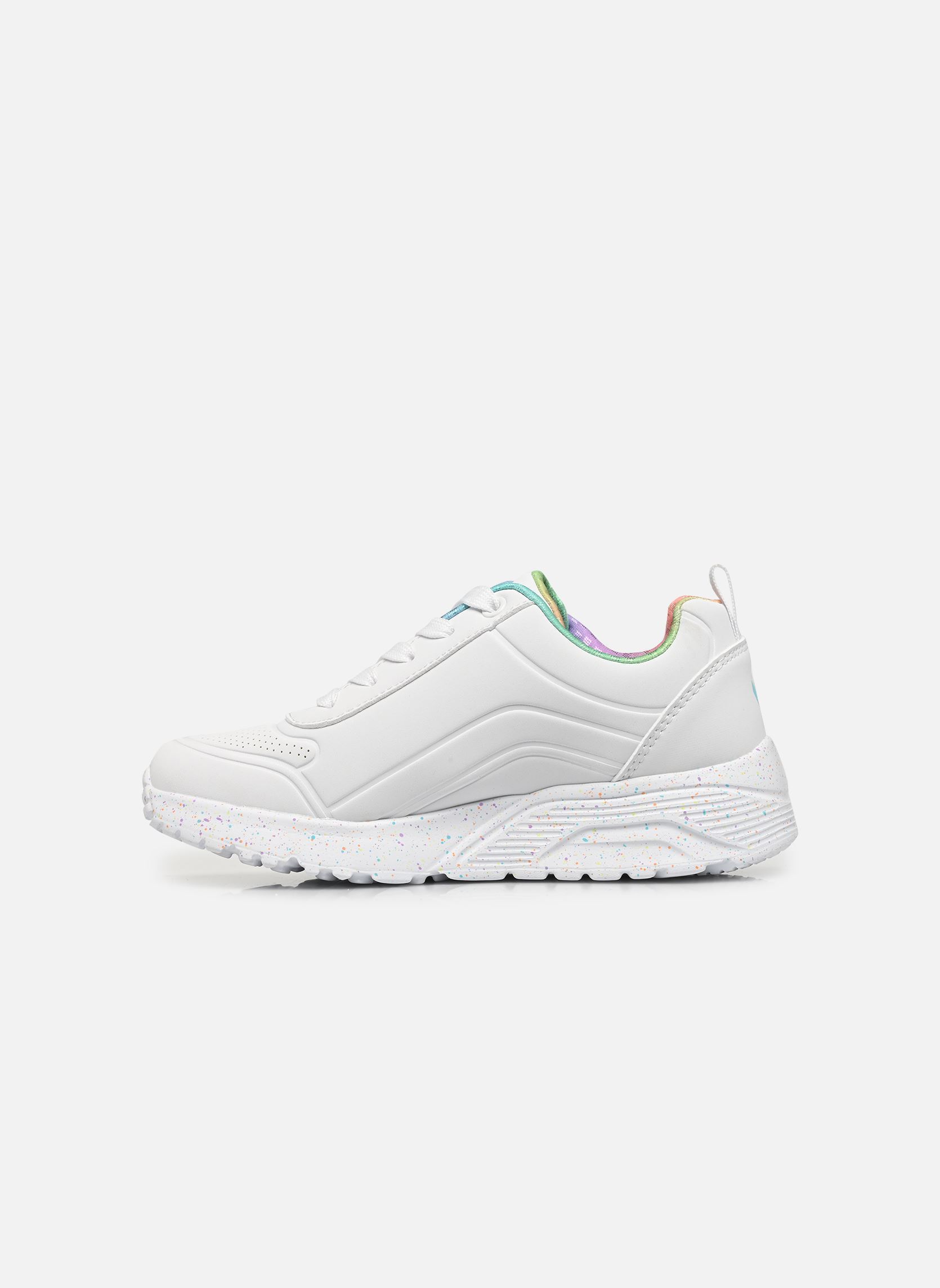 Sneaker Uno Lite - Vivid Splash mädchen weiß Skechers Sneaker Uno Lite - Vivid Splash mädchen weiß WMLT