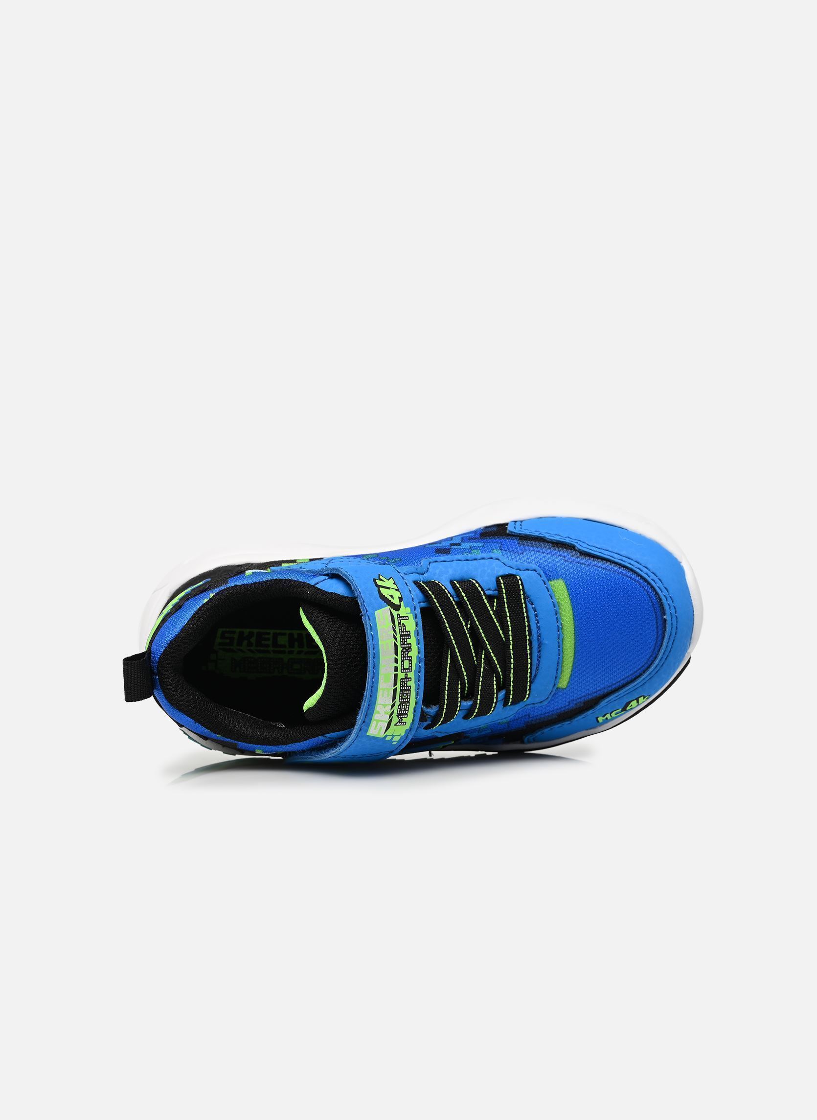 Baskets Mega Scene garçon bleu Skechers Baskets Mega Scene garçon bleu BBLM