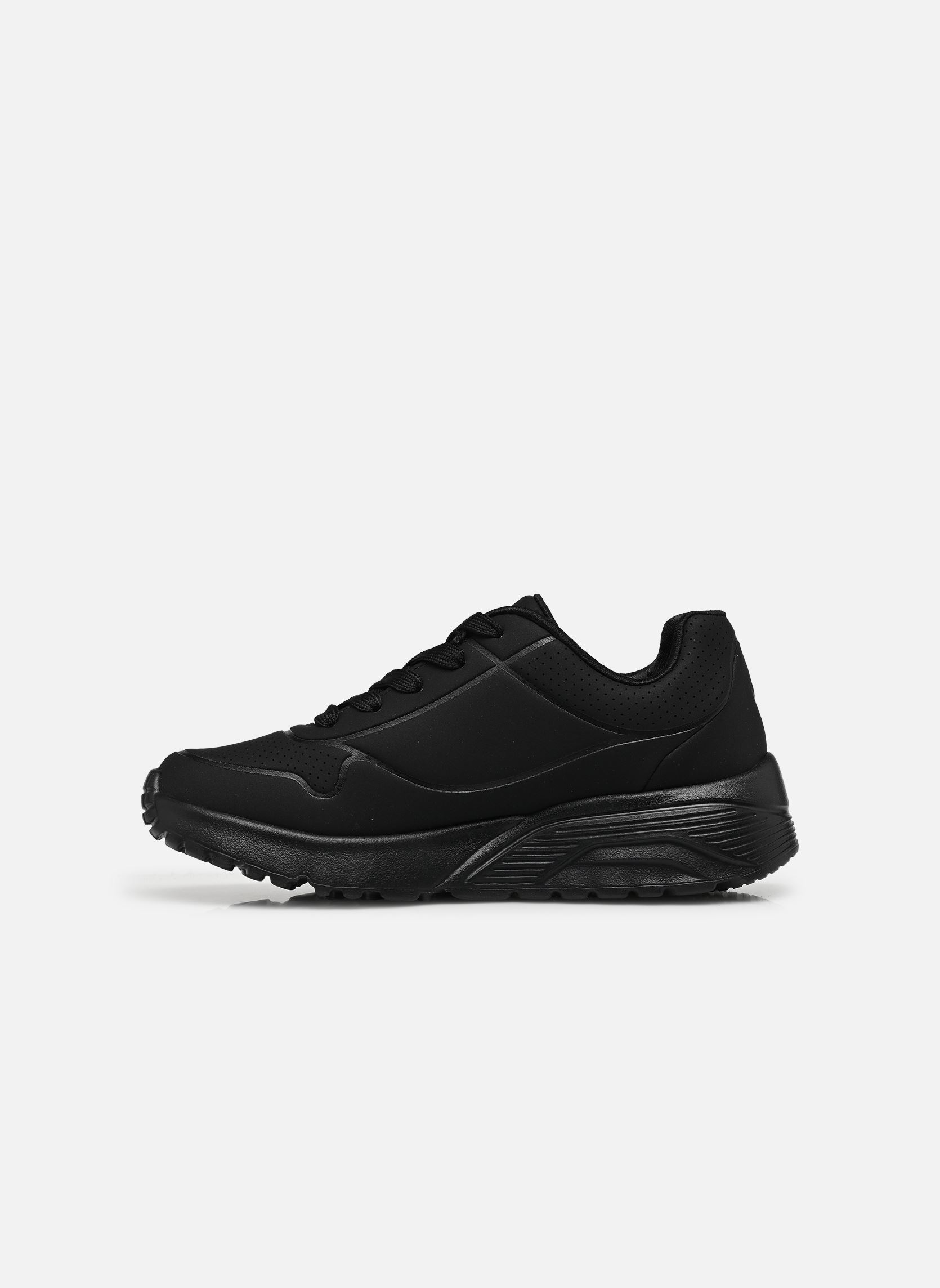 Niedrige Sneaker Uno Lite - Metallic Joy Goldcrown mädchen schwarz Skechers Niedrige Sneaker Uno Lite - Metallic Joy Goldcrown mädchen schwarz BKMT