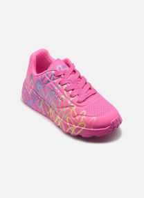 Sneaker Uno Lite - Metallic Joy Goldcrown mädchen weiß