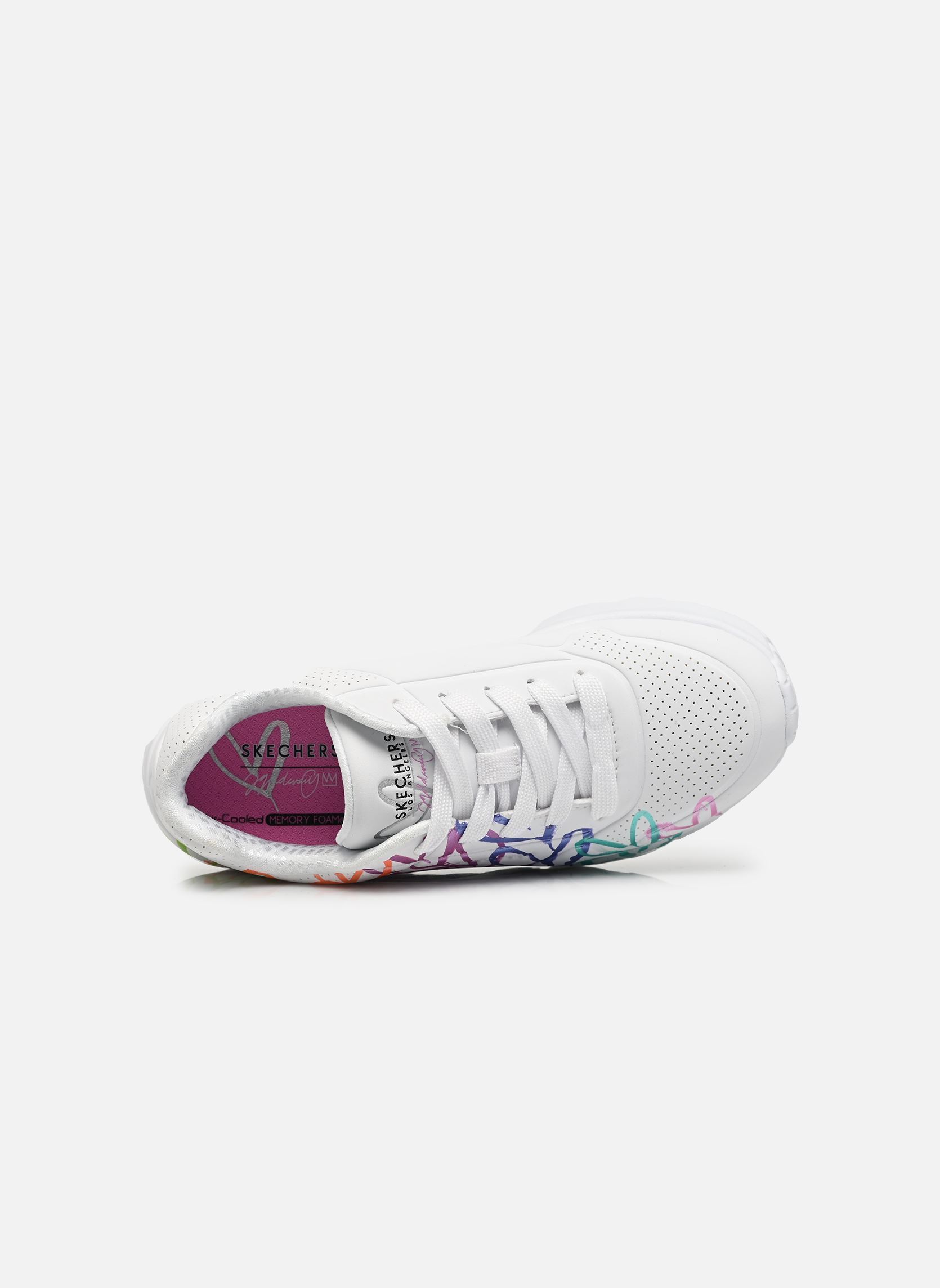 Sneaker Uno Lite - Metallic Joy Goldcrown mädchen weiß Skechers Sneaker Uno Lite - Metallic Joy Goldcrown mädchen weiß WMLT