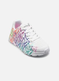 Sneaker Uno Lite - Metallic Joy Goldcrown mädchen weiß