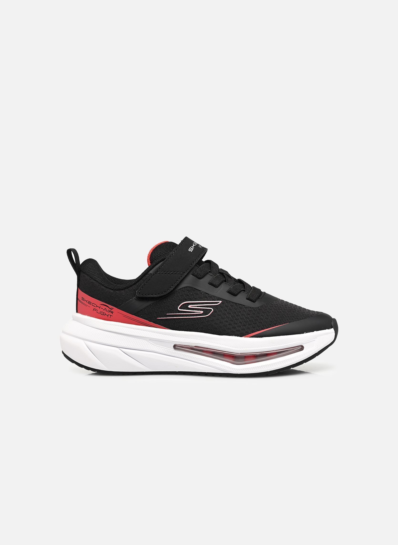 Baskets Skech-Air Flight garçon noir Skechers Baskets Skech-Air Flight garçon noir BKRD