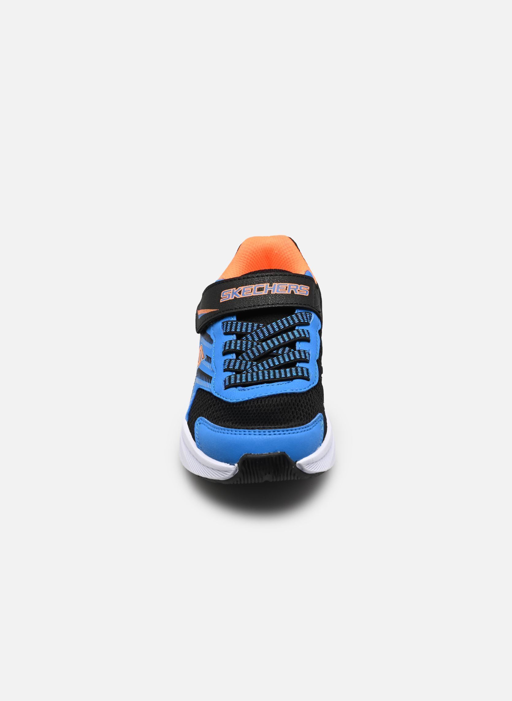 Baskets Microspec Tread garçon bleu Skechers Baskets Microspec Tread garçon bleu BBOR