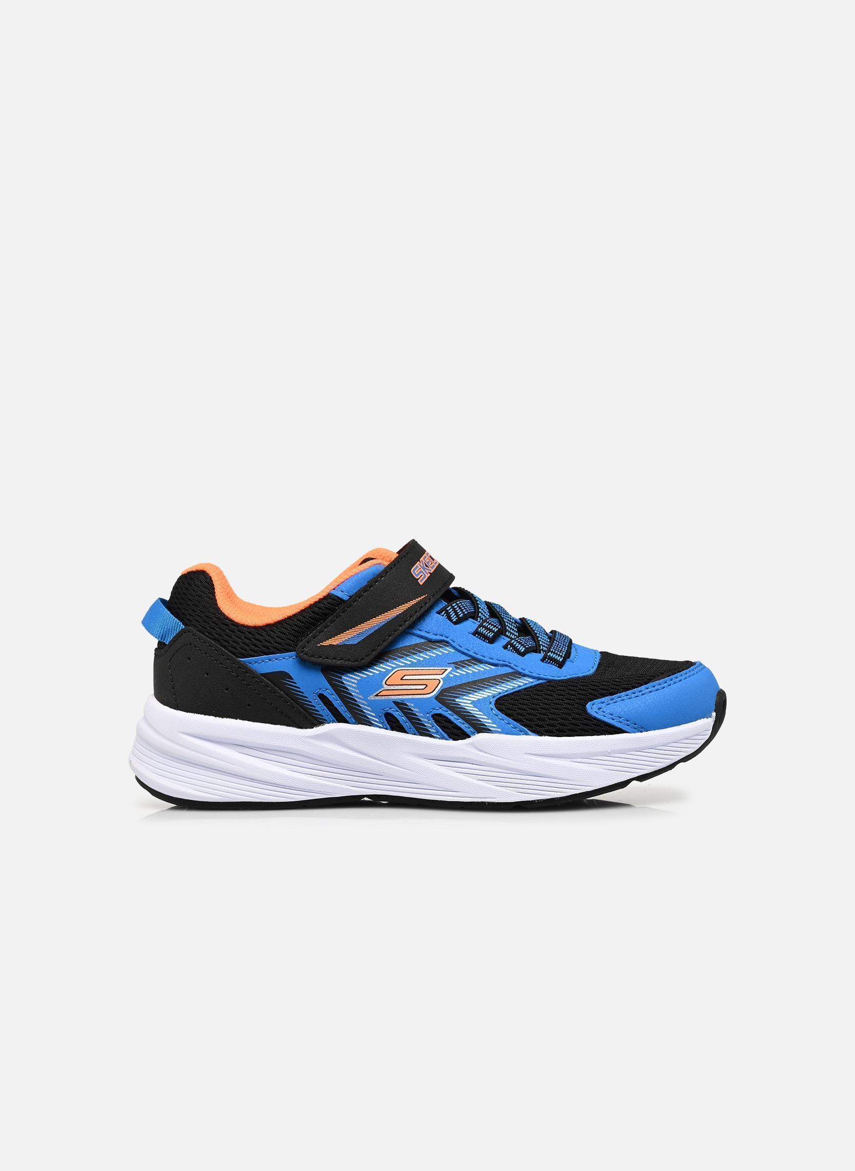 Baskets Microspec Tread garçon bleu Skechers Baskets Microspec Tread garçon bleu BBOR