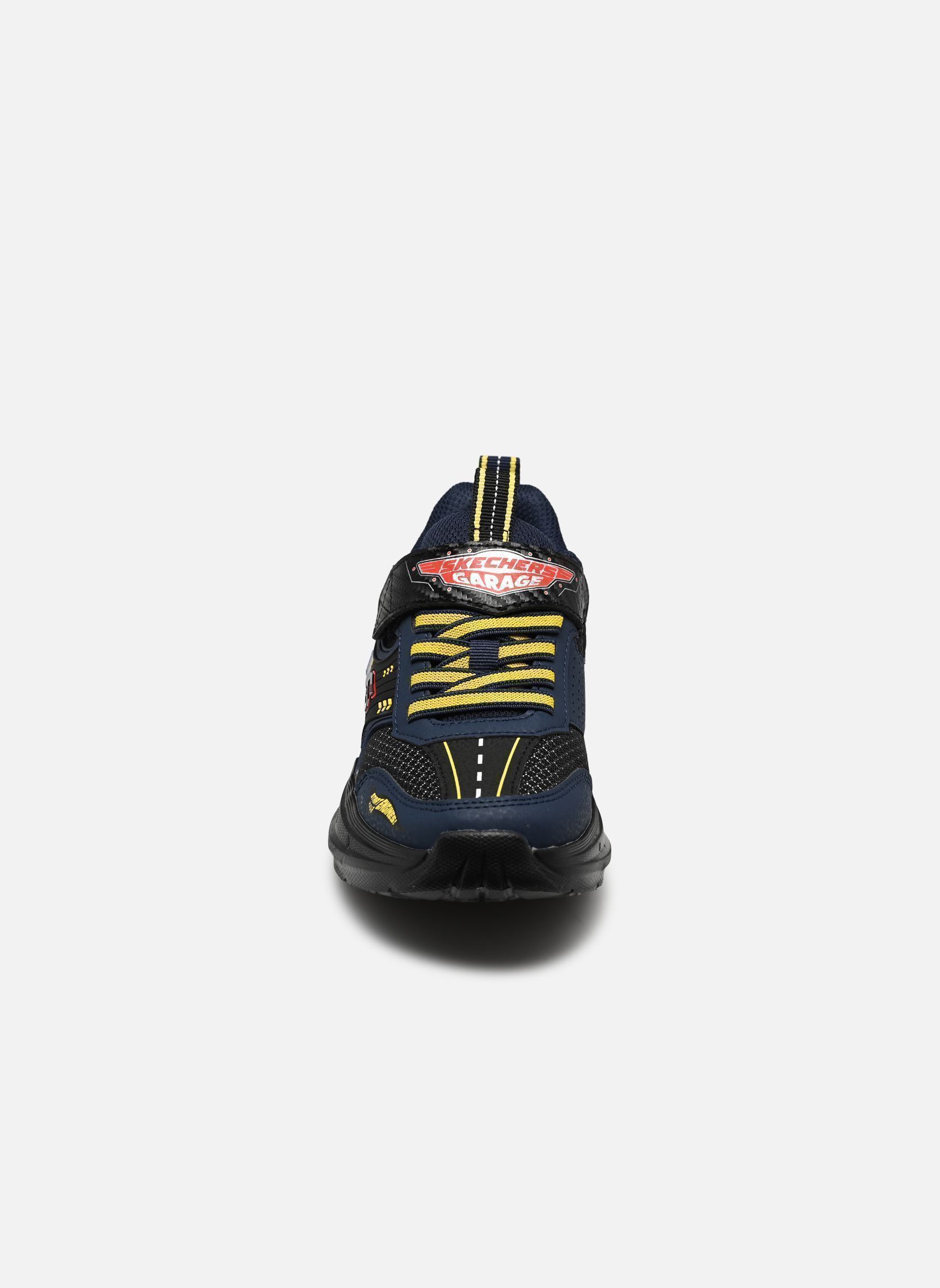 Baskets basses Skechers Garage garçon bleu Skechers Baskets basses Skechers Garage garçon bleu BKNV