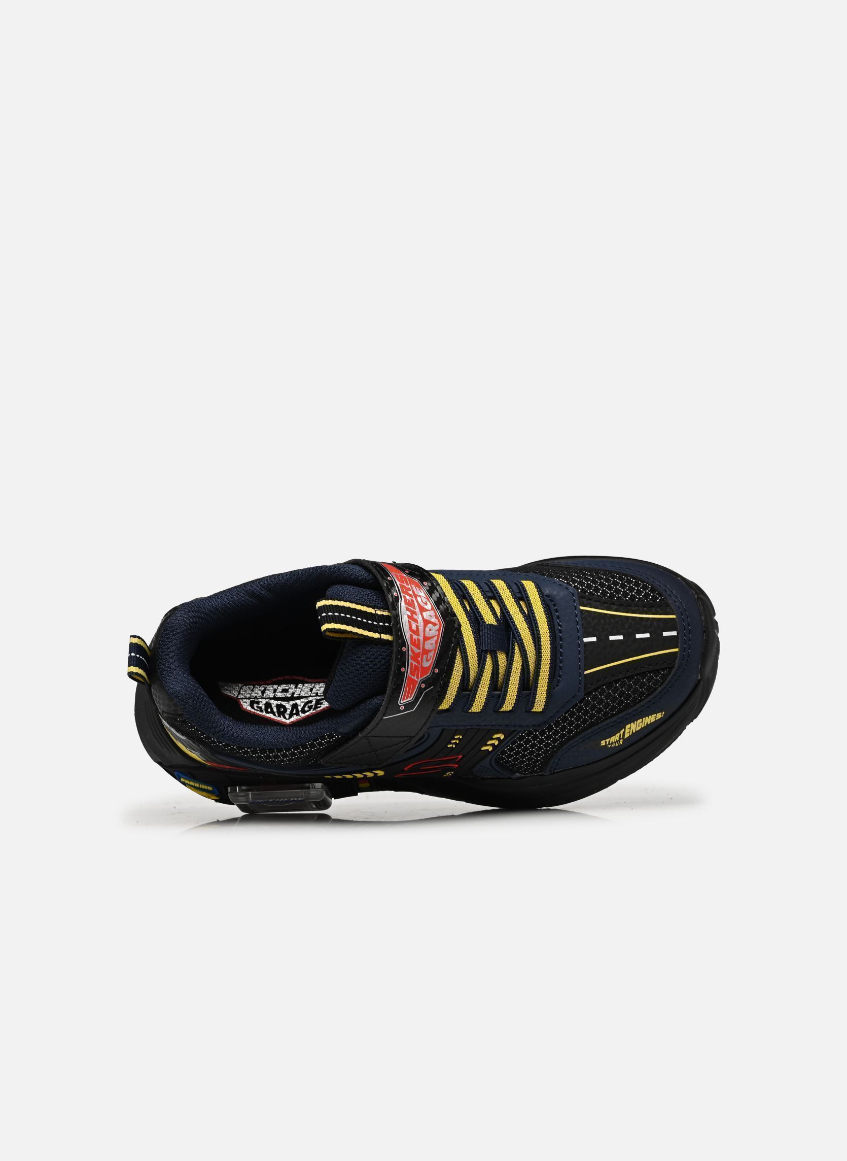 Baskets basses Skechers Garage garçon bleu Skechers Baskets basses Skechers Garage garçon bleu BKNV