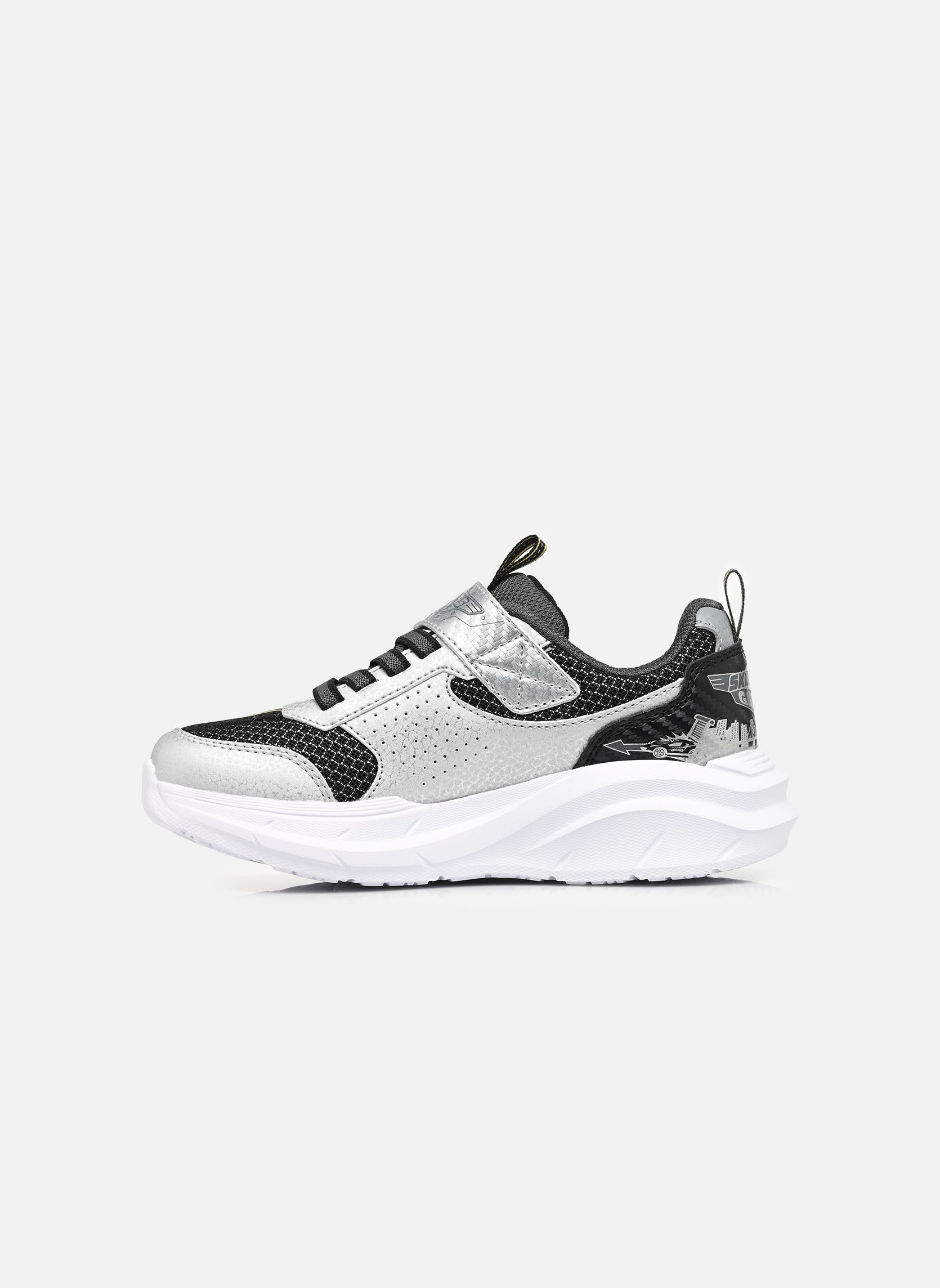 Baskets basses Skechers Garage garçon gris Skechers Baskets basses Skechers Garage garçon gris SLBK