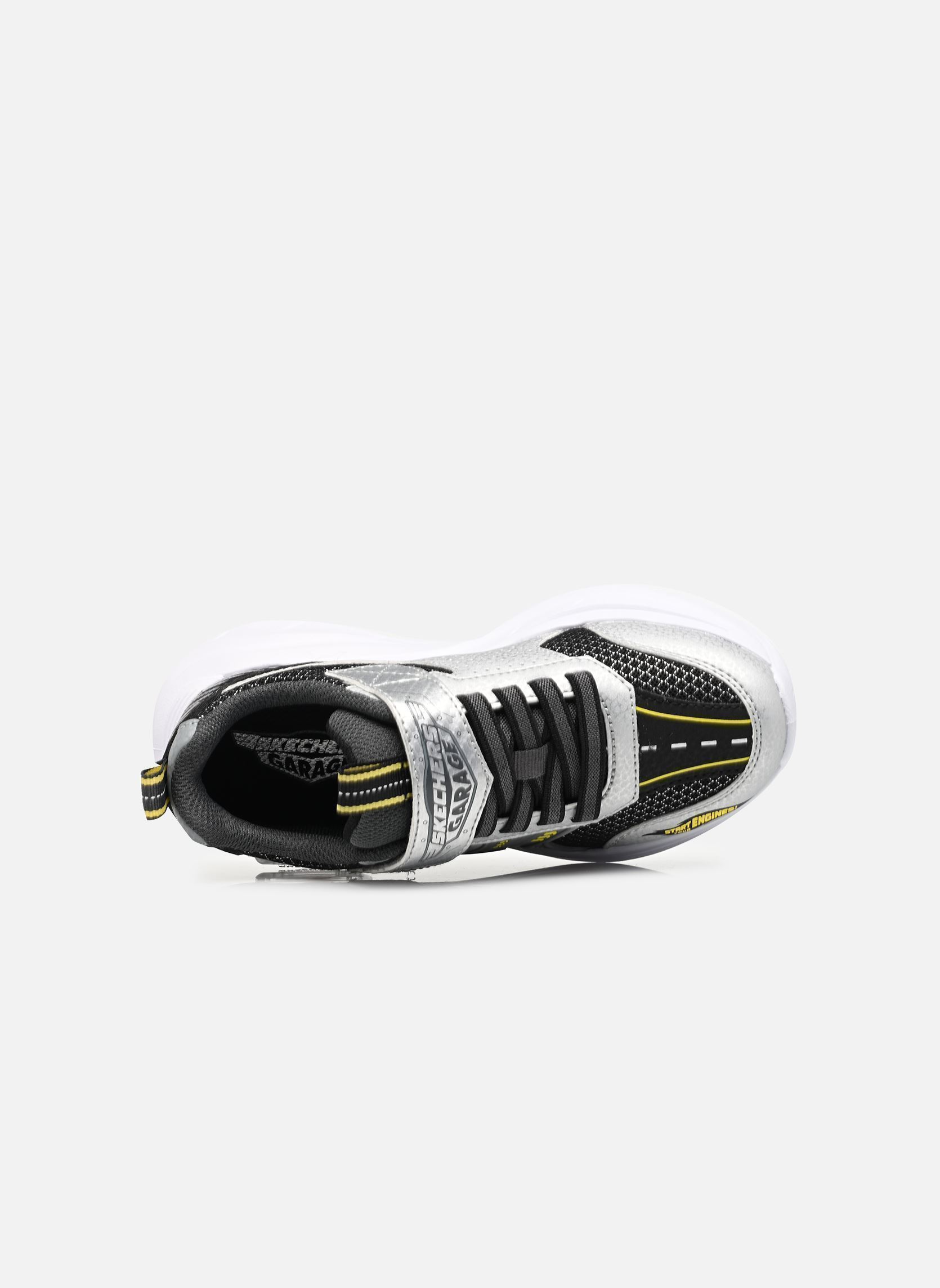 Baskets basses Skechers Garage garçon gris Skechers Baskets basses Skechers Garage garçon gris SLBK