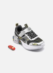 Baskets basses Skechers Garage garçon gris Skechers Baskets basses Skechers Garage garçon gris SLBK