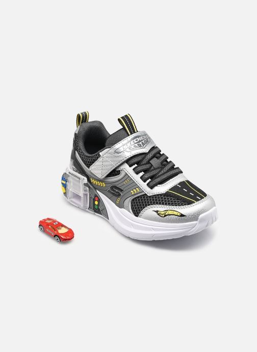 Skechers Baskets basses Skechers Garage garçon gris