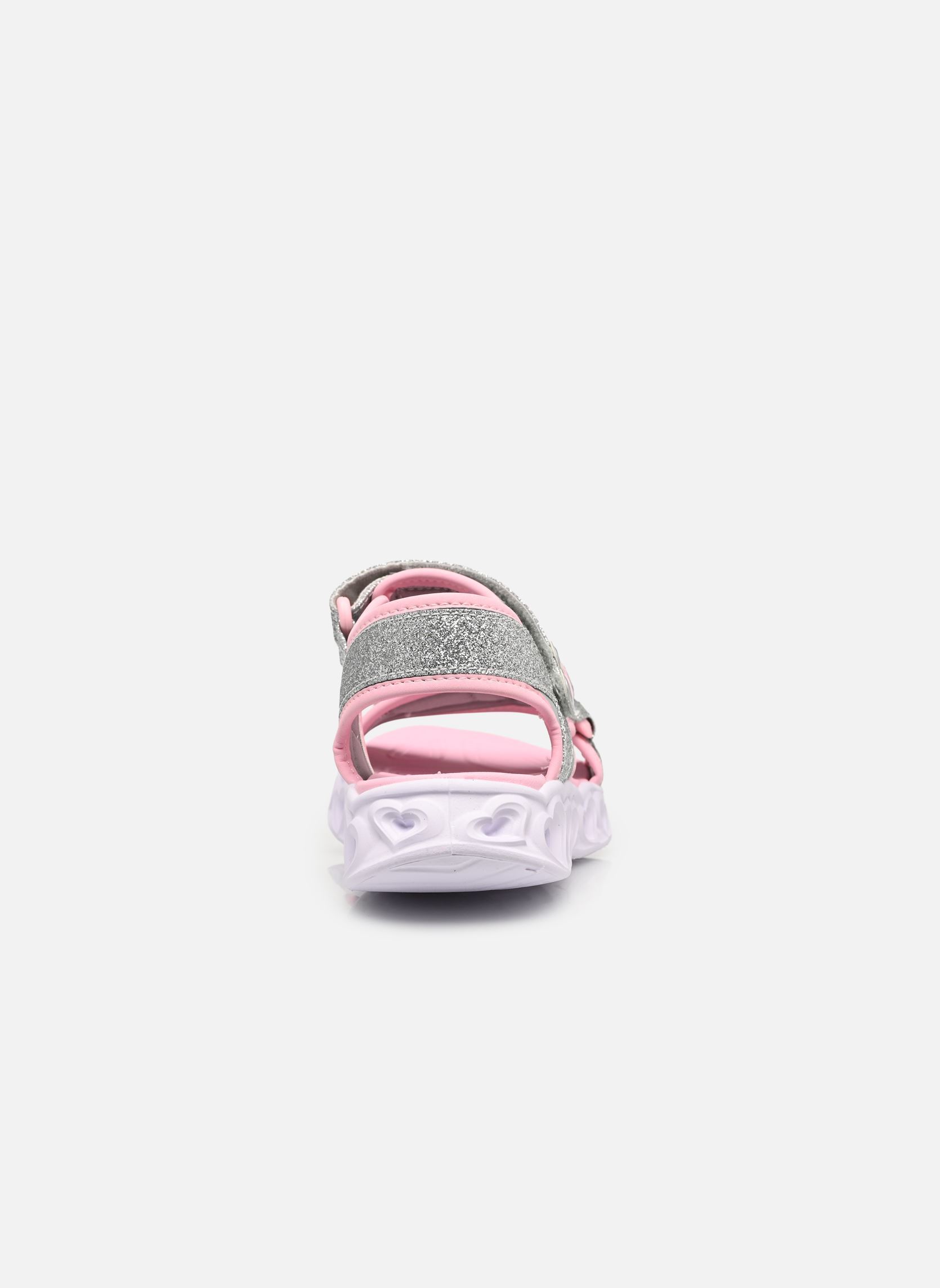 Sandalen Heart Lights Sandals - Sugar SP mädchen silber Skechers Sandalen Heart Lights Sandals - Sugar SP mädchen silber Slpk