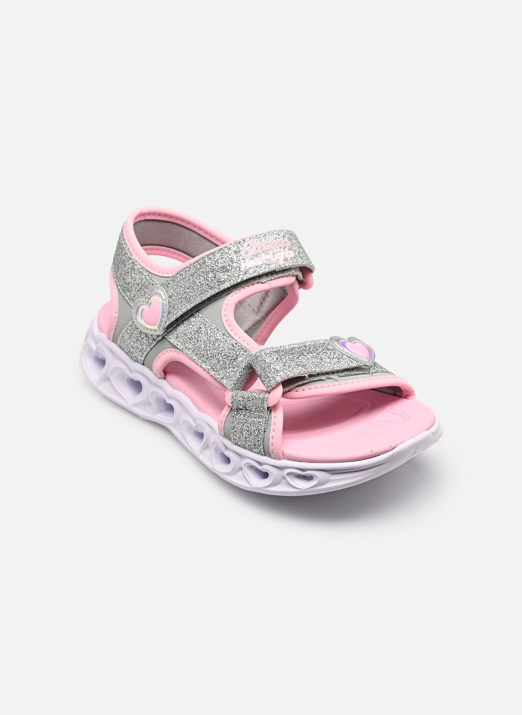 Sandales et nu pieds Skechers Heart Lights Sandals Sugar SP pour Enfant - vue 1