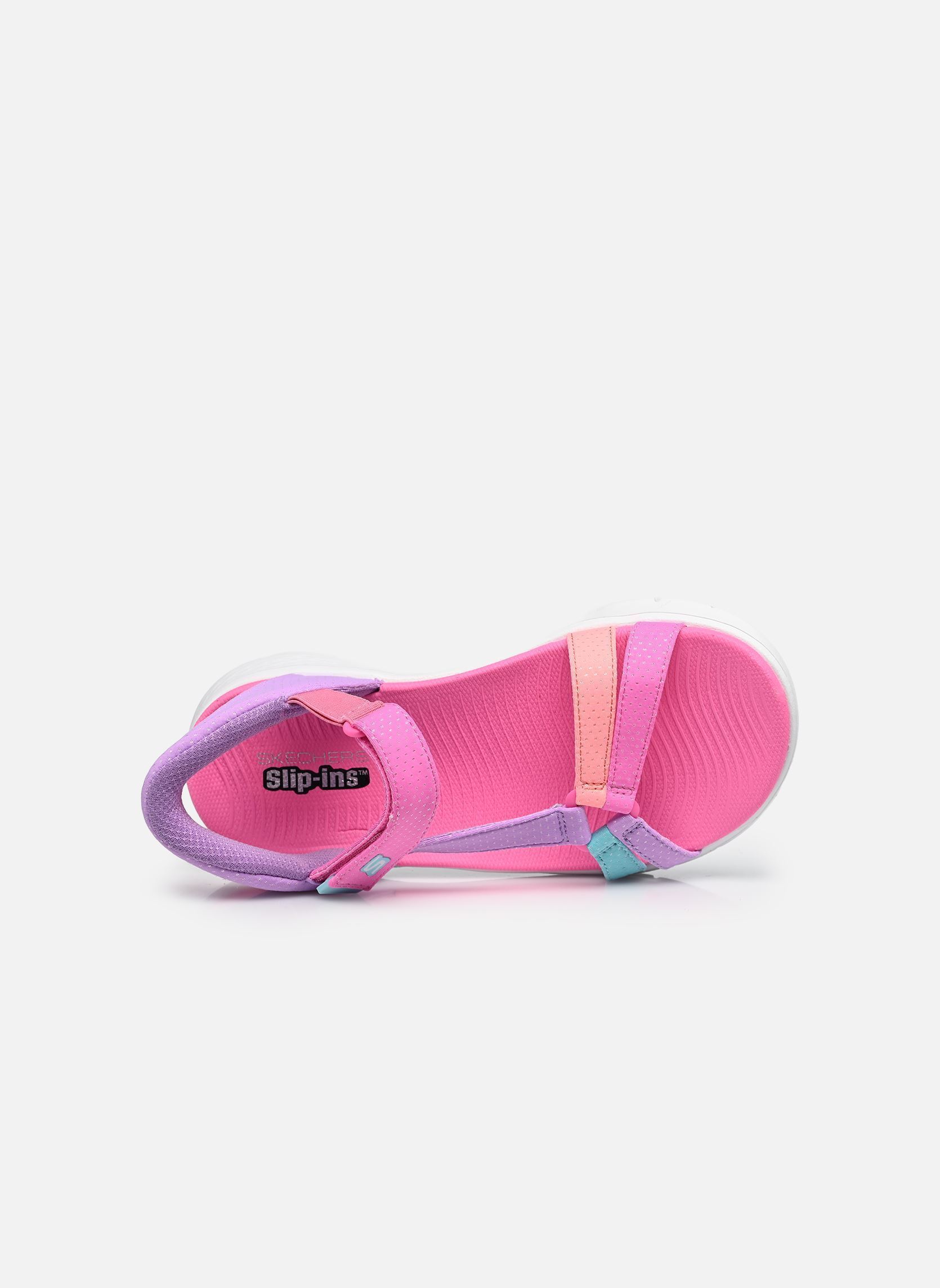 Sandalen SLIP-INS - Go Walk Flex Sandal-Lots Of S mädchen mehrfarbig Skechers Sandalen SLIP-INS - Go Walk Flex Sandal-Lots Of S mädchen mehrfarbig MLT
