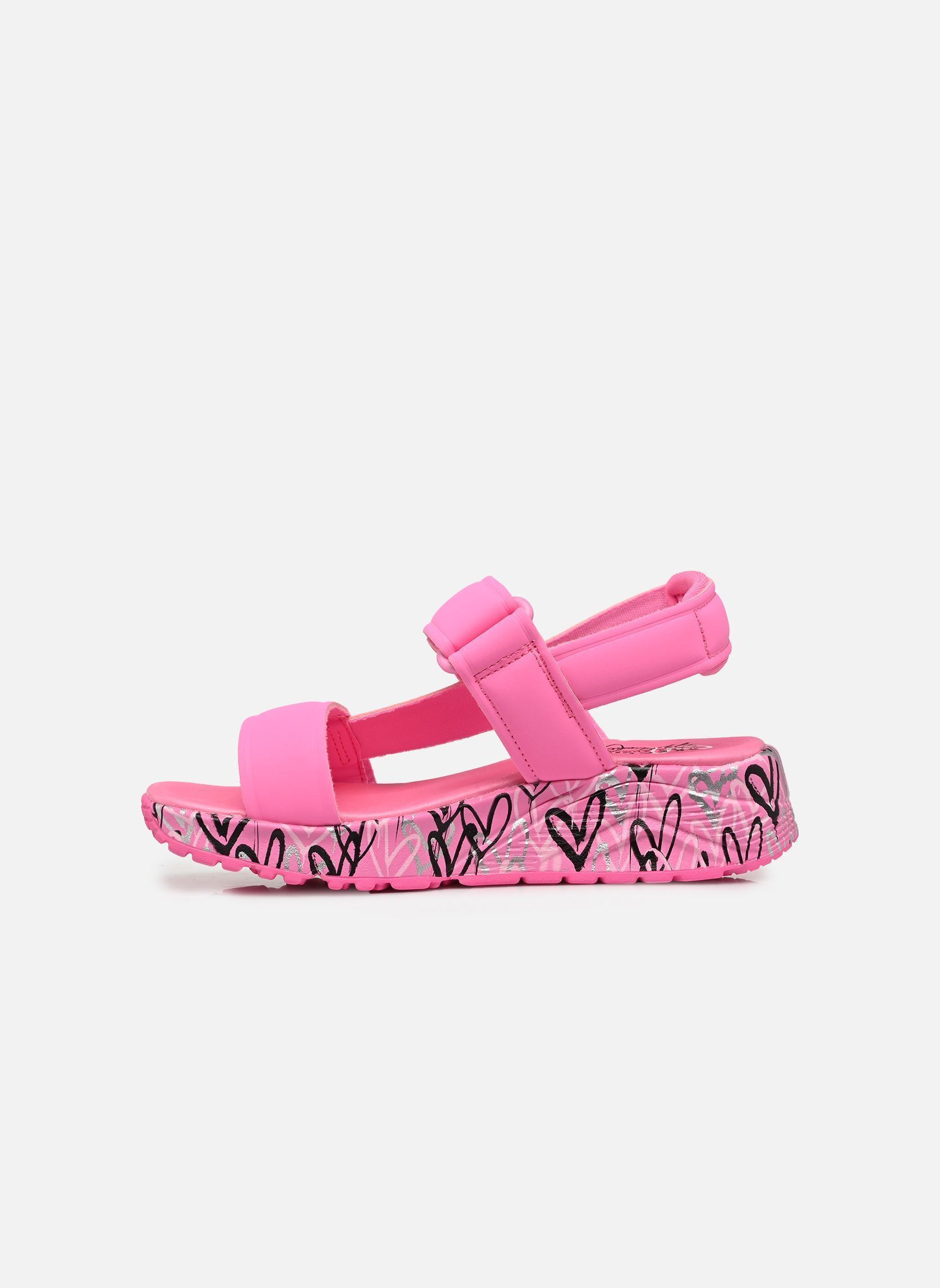 Sandalen Uno Lite Sandal - Sunny Love mädchen rosa Skechers Sandalen Uno Lite Sandal - Sunny Love mädchen rosa HPMT