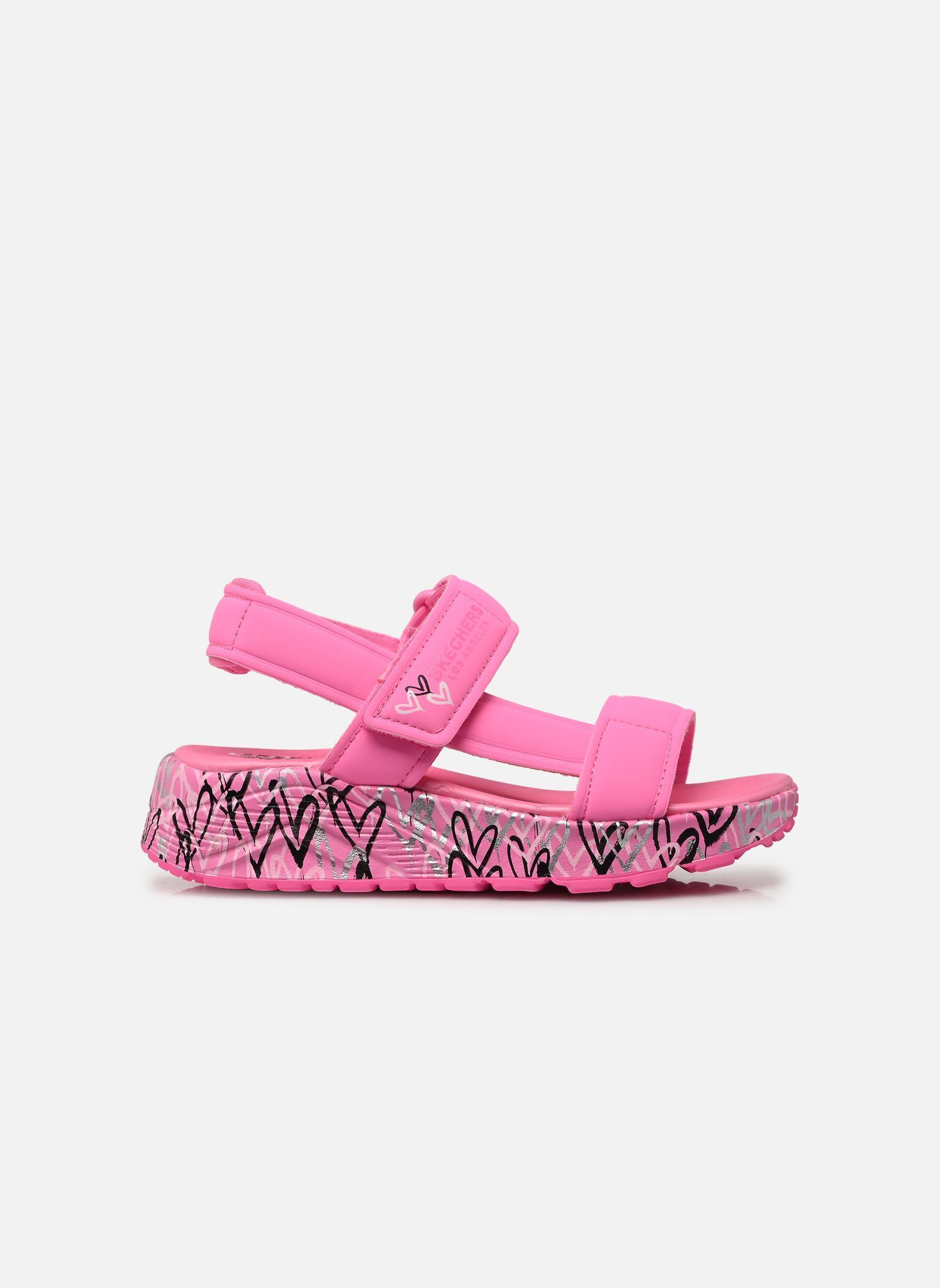Sandalen Uno Lite Sandal - Sunny Love mädchen rosa Skechers Sandalen Uno Lite Sandal - Sunny Love mädchen rosa HPMT