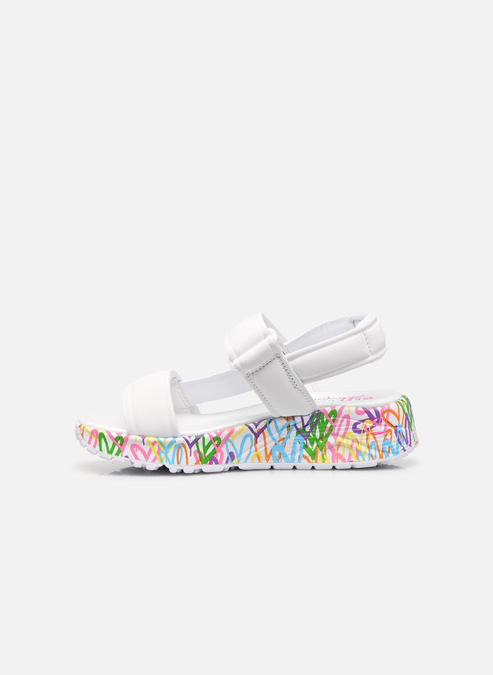 Sandalen Uno Lite Sandal - Sunny Love mädchen weiß Skechers Sandalen Uno Lite Sandal - Sunny Love mädchen weiß WMN