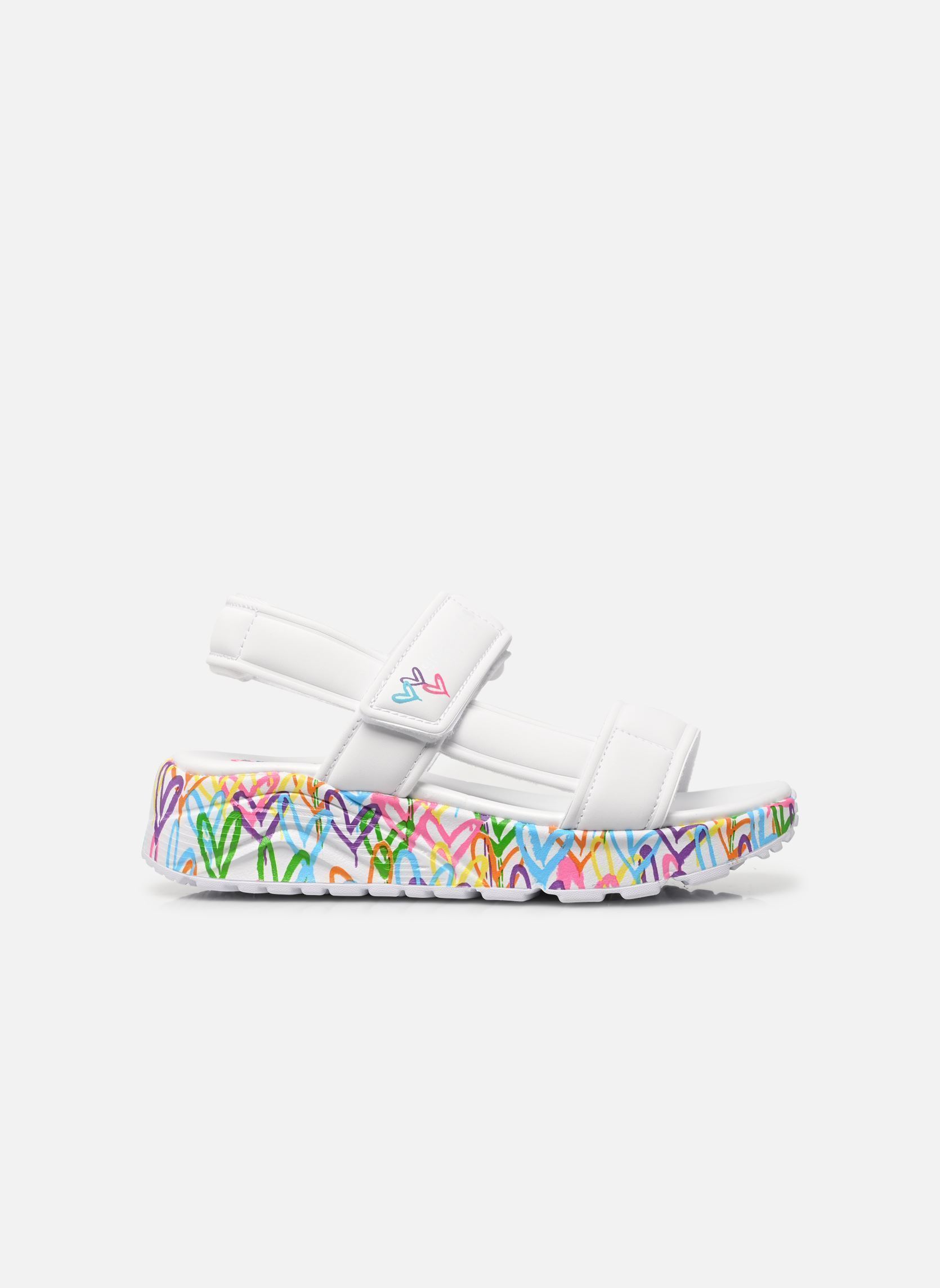 Sandalen Uno Lite Sandal - Sunny Love mädchen weiß Skechers Sandalen Uno Lite Sandal - Sunny Love mädchen weiß WMN