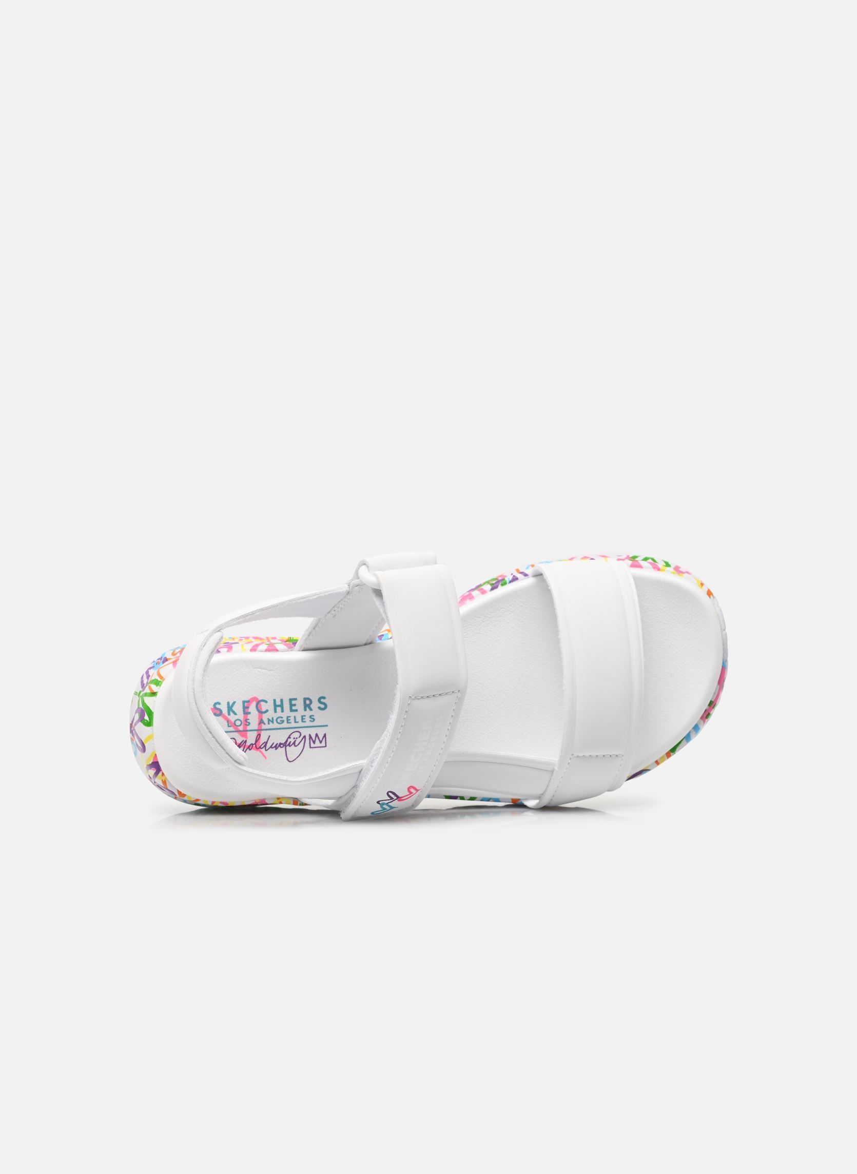 Sandalen Uno Lite Sandal - Sunny Love mädchen weiß Skechers Sandalen Uno Lite Sandal - Sunny Love mädchen weiß WMN