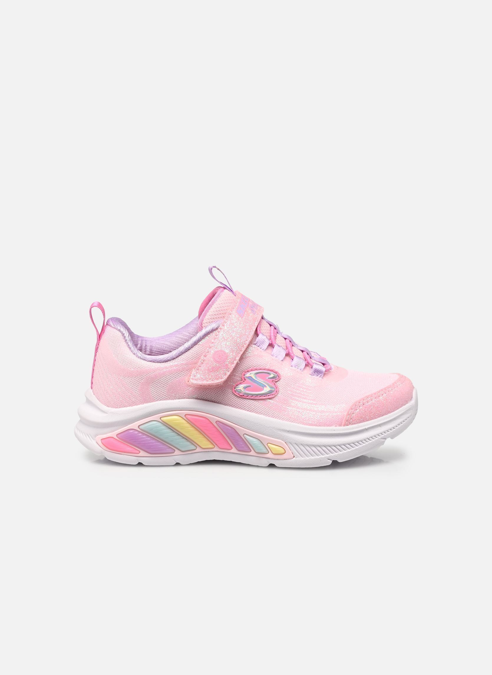 Baskets basses Rainbow Cruisers - Glitzy Glo fille rose Skechers Baskets basses Rainbow Cruisers - Glitzy Glo fille rose LTPL