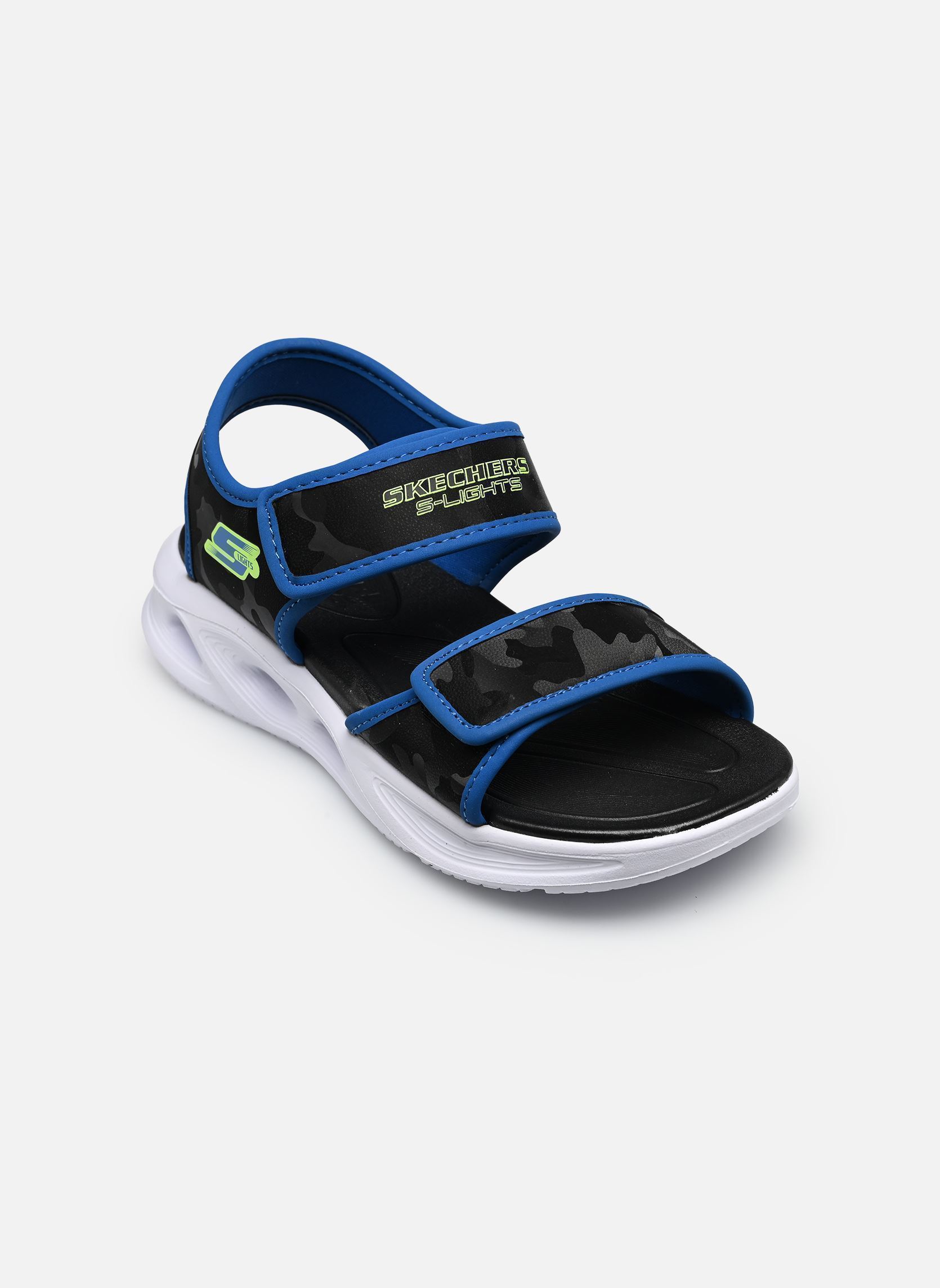 Sandales et nu pieds Skechers Sola Glow Sandal Camo Brigh pour Enfant - vue 1