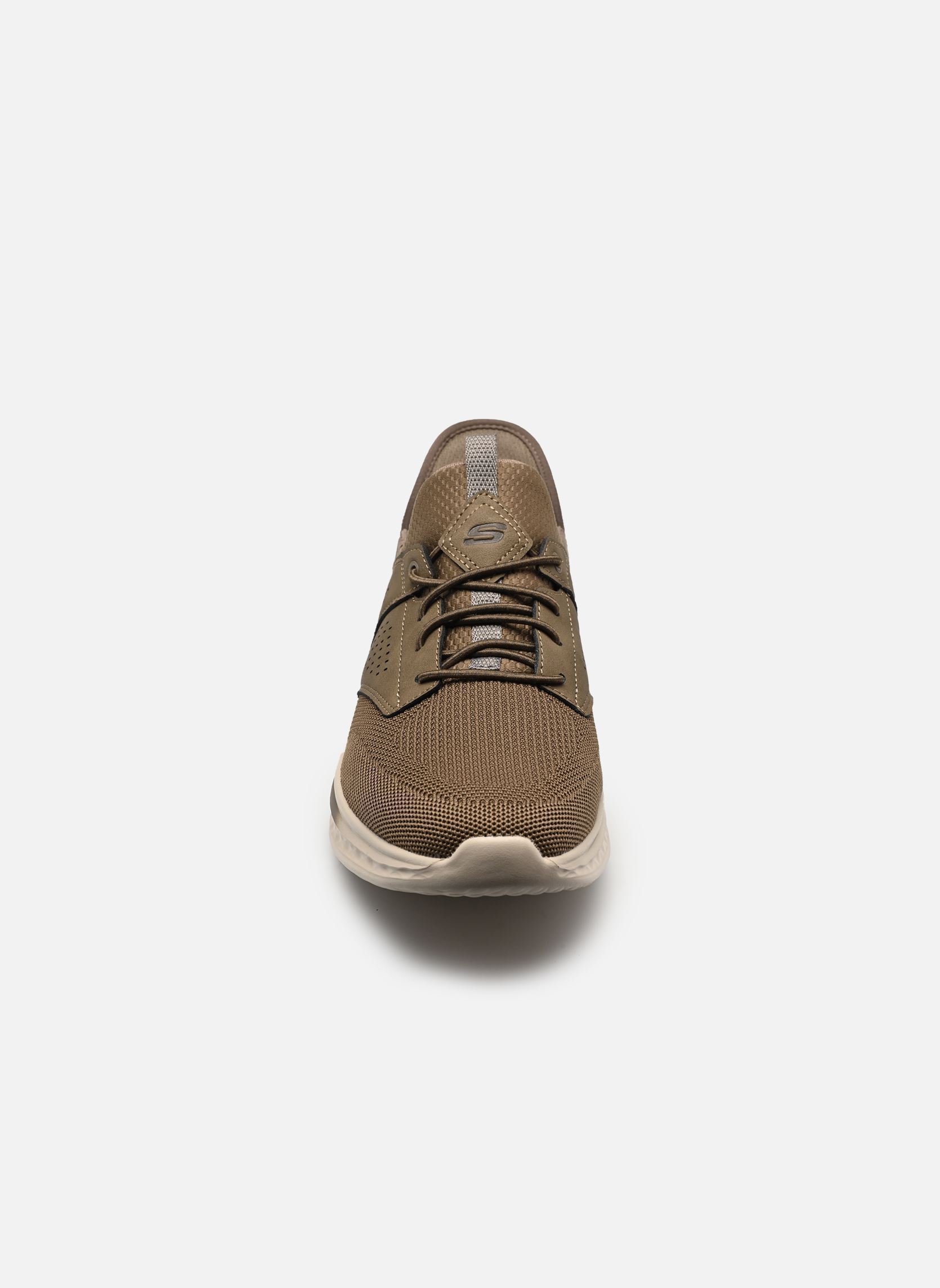 Baskets SLIP-INS Slade - Caster homme marron Skechers Baskets SLIP-INS Slade - Caster homme marron KHK