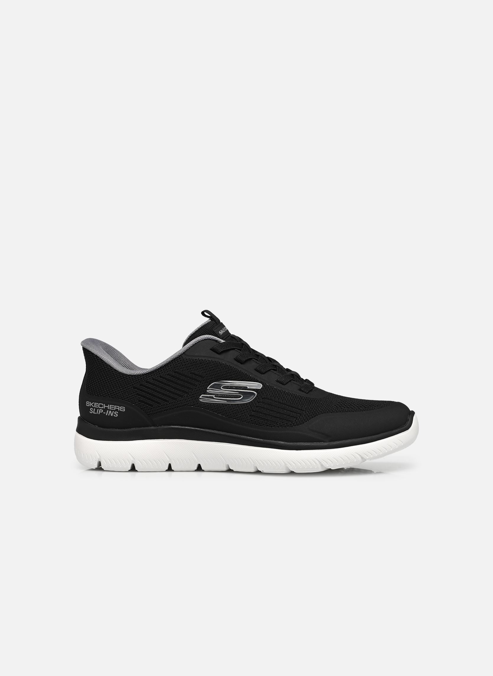Niedrige Sneaker SLIP-INS Summits - Leyter herren schwarz Skechers Niedrige Sneaker SLIP-INS Summits - Leyter herren schwarz BKW