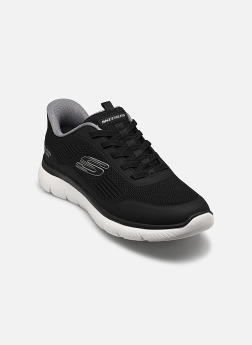 Skechers Niedrige Sneaker SLIP-INS Summits - Leyter herren schwarz