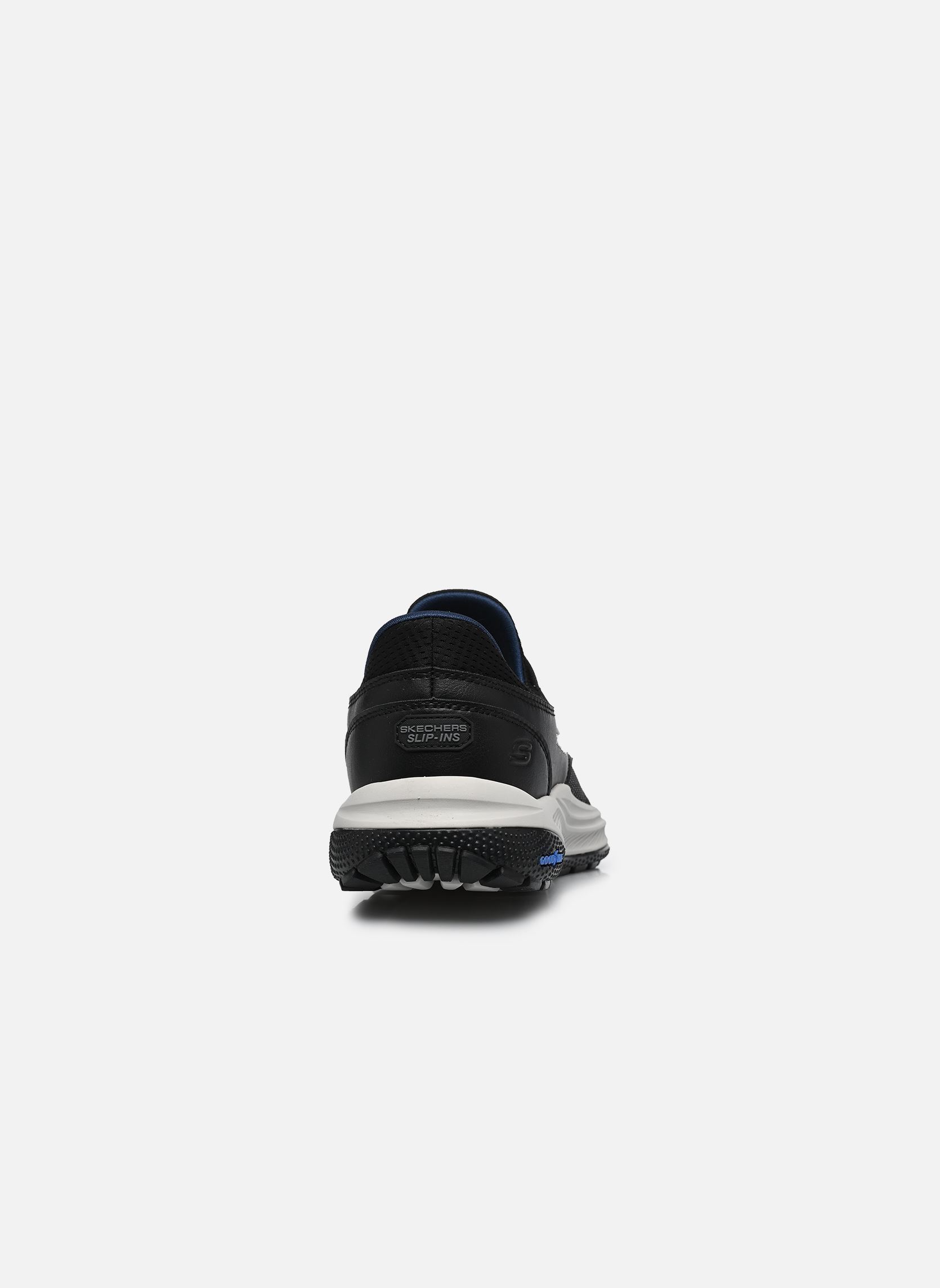 Niedrige Sneaker SLIP-INS Meroe - Alden herren schwarz Skechers Niedrige Sneaker SLIP-INS Meroe - Alden herren schwarz Blk